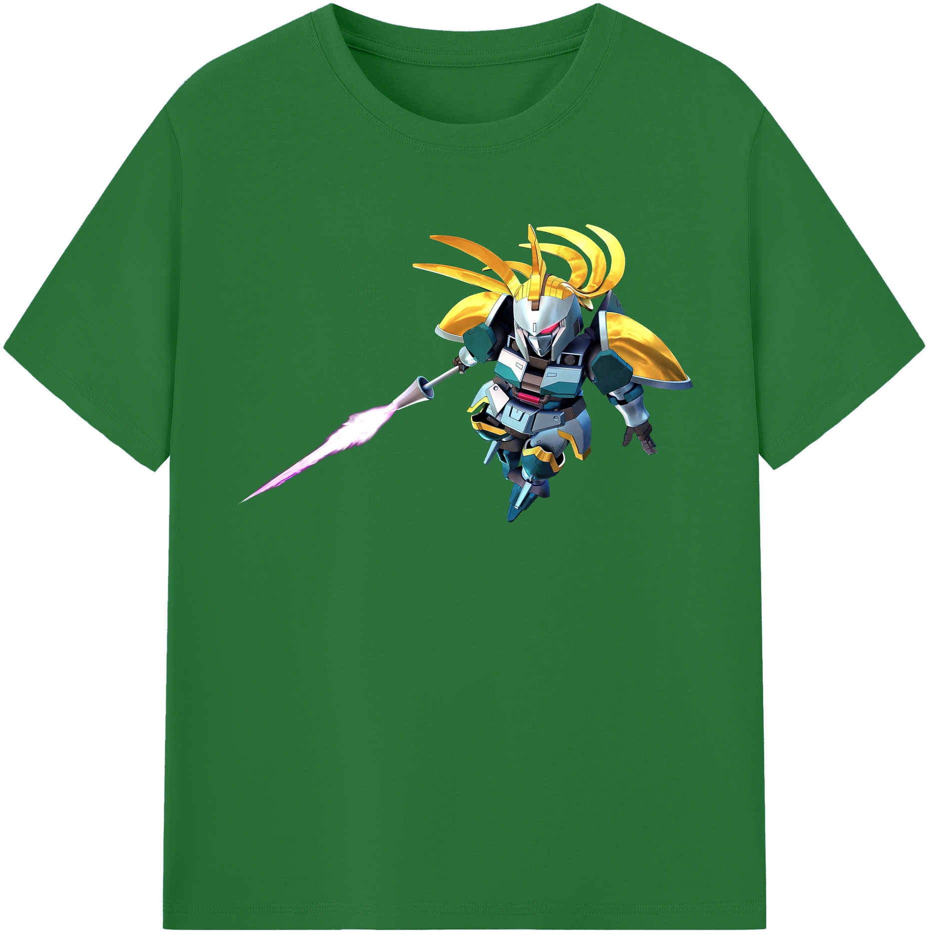 （画像用） 機動戦士ガンダム Mobile Suit Gundam 綿100％半袖Tシャツ（フロントプリント）