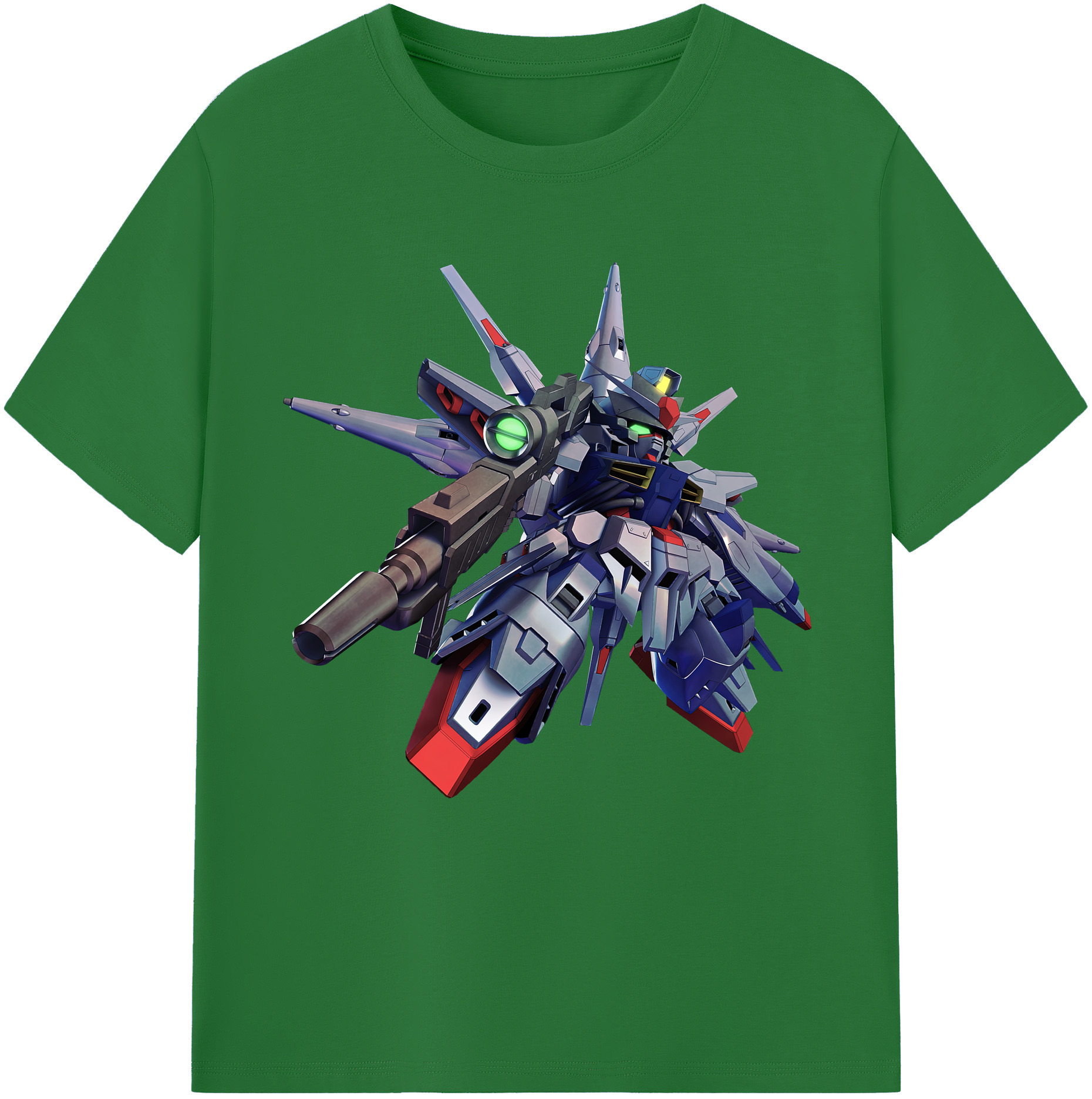 （画像用） 機動戦士ガンダム Mobile Suit Gundam 綿100％半袖Tシャツ（フロントプリント）
