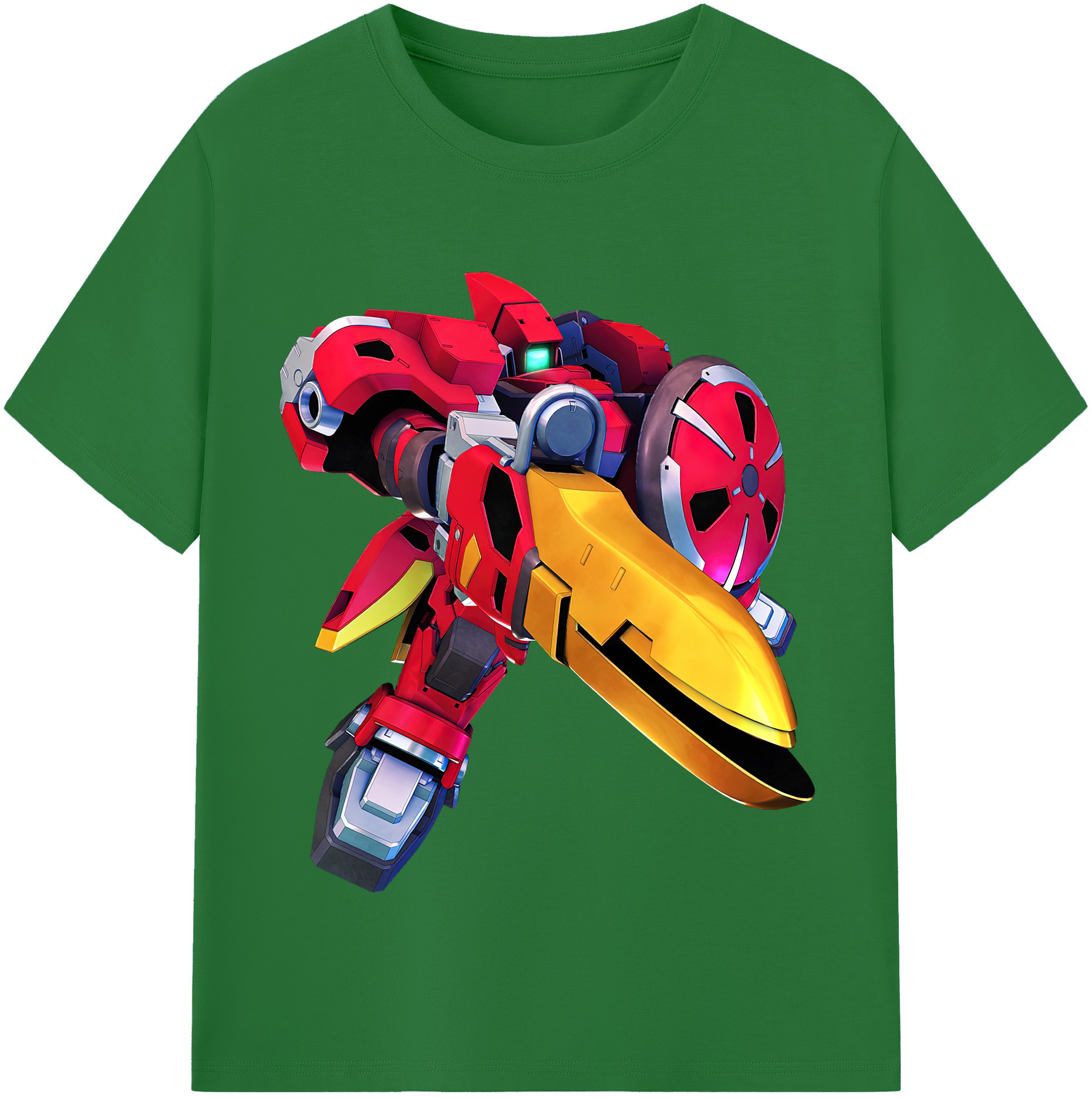 （画像用） 機動戦士ガンダム Mobile Suit Gundam 綿100％半袖Tシャツ（フロントプリント）