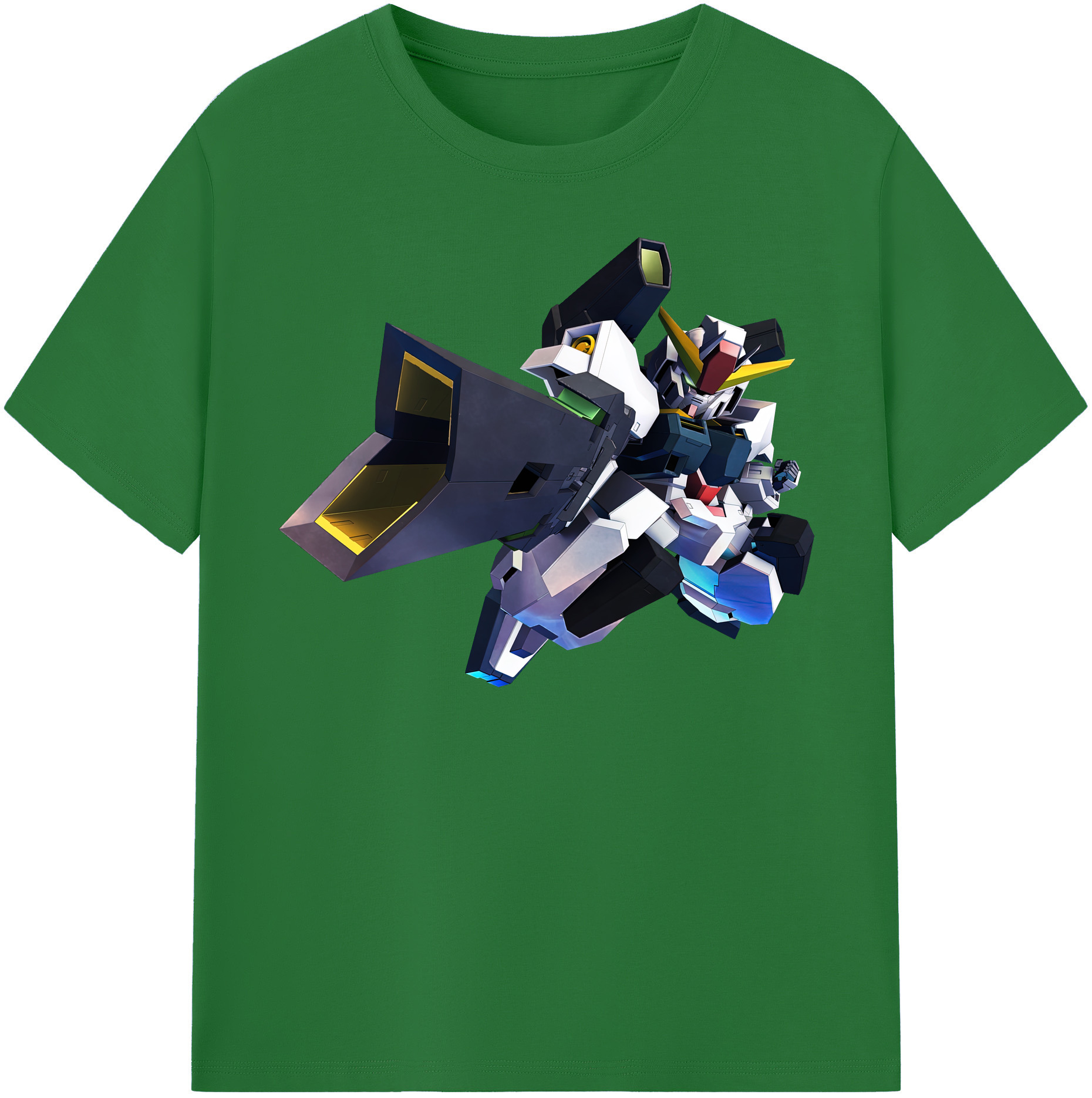 （画像用） 機動戦士ガンダム Mobile Suit Gundam 綿100％半袖Tシャツ（フロントプリント）