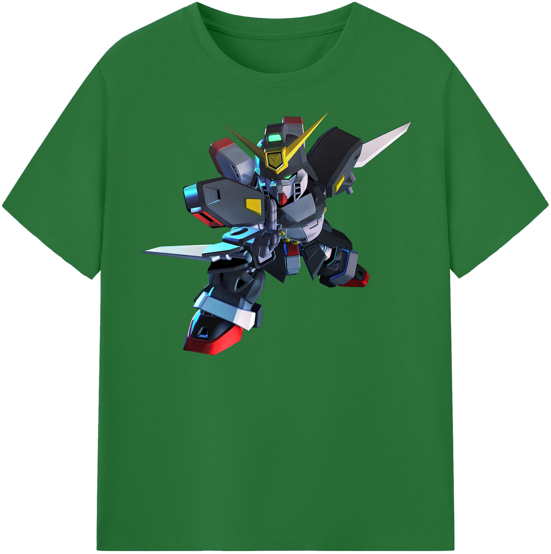 （画像用） 機動戦士ガンダム Mobile Suit Gundam 綿100％半袖Tシャツ（フロントプリント）