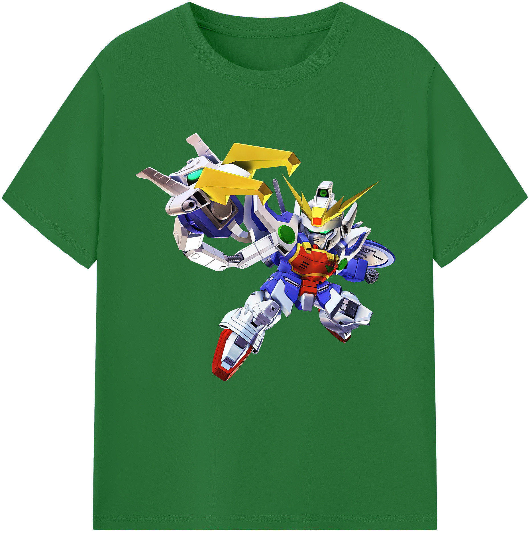 （画像用） 機動戦士ガンダム Mobile Suit Gundam 綿100％半袖Tシャツ（フロントプリント）