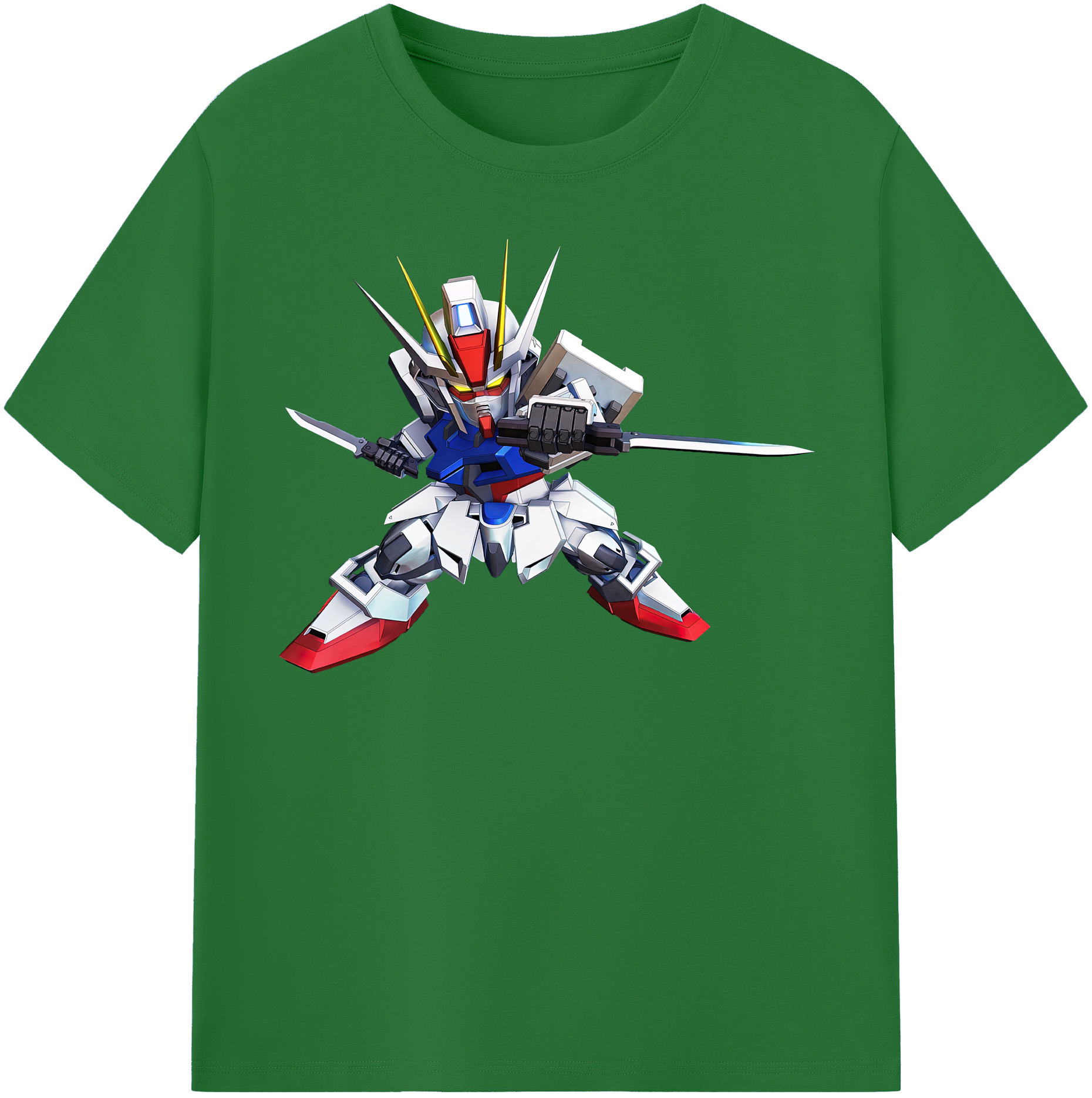 （画像用） 機動戦士ガンダム Mobile Suit Gundam 綿100％半袖Tシャツ（フロントプリント）