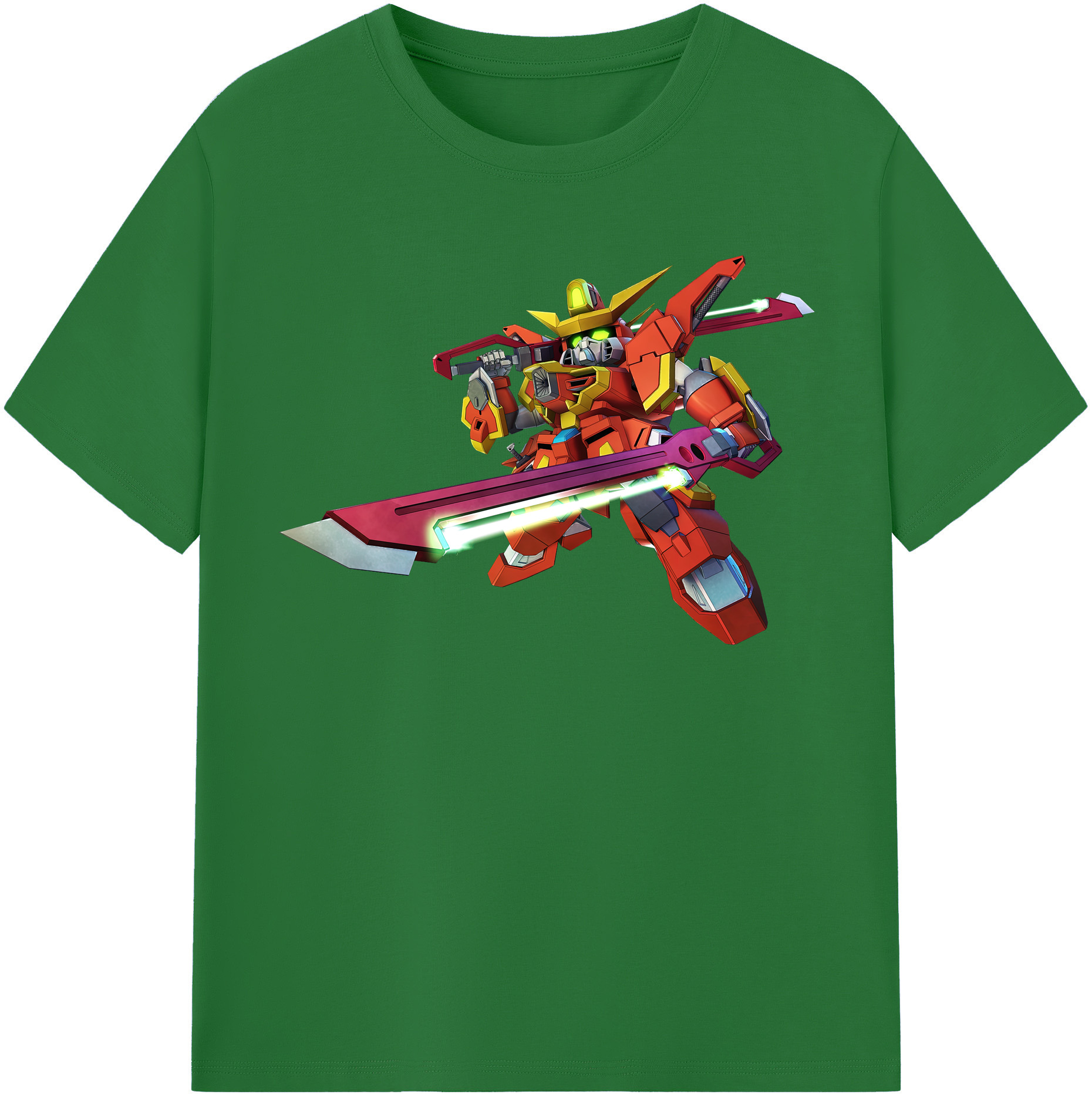 （画像用） 機動戦士ガンダム Mobile Suit Gundam 綿100％半袖Tシャツ（フロントプリント）