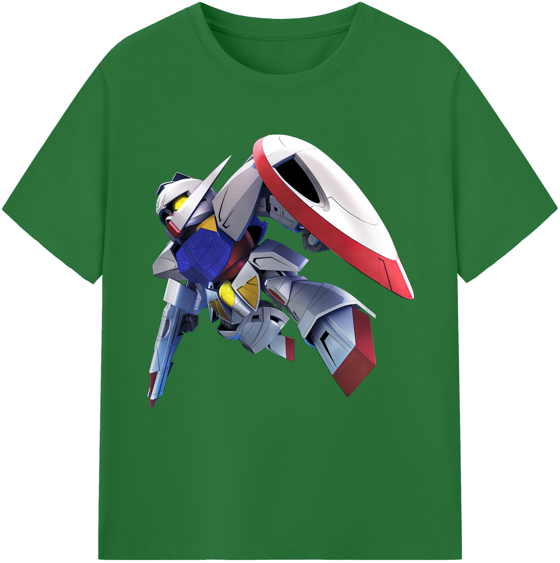（画像用） 機動戦士ガンダム Mobile Suit Gundam 綿100％半袖Tシャツ（フロントプリント）