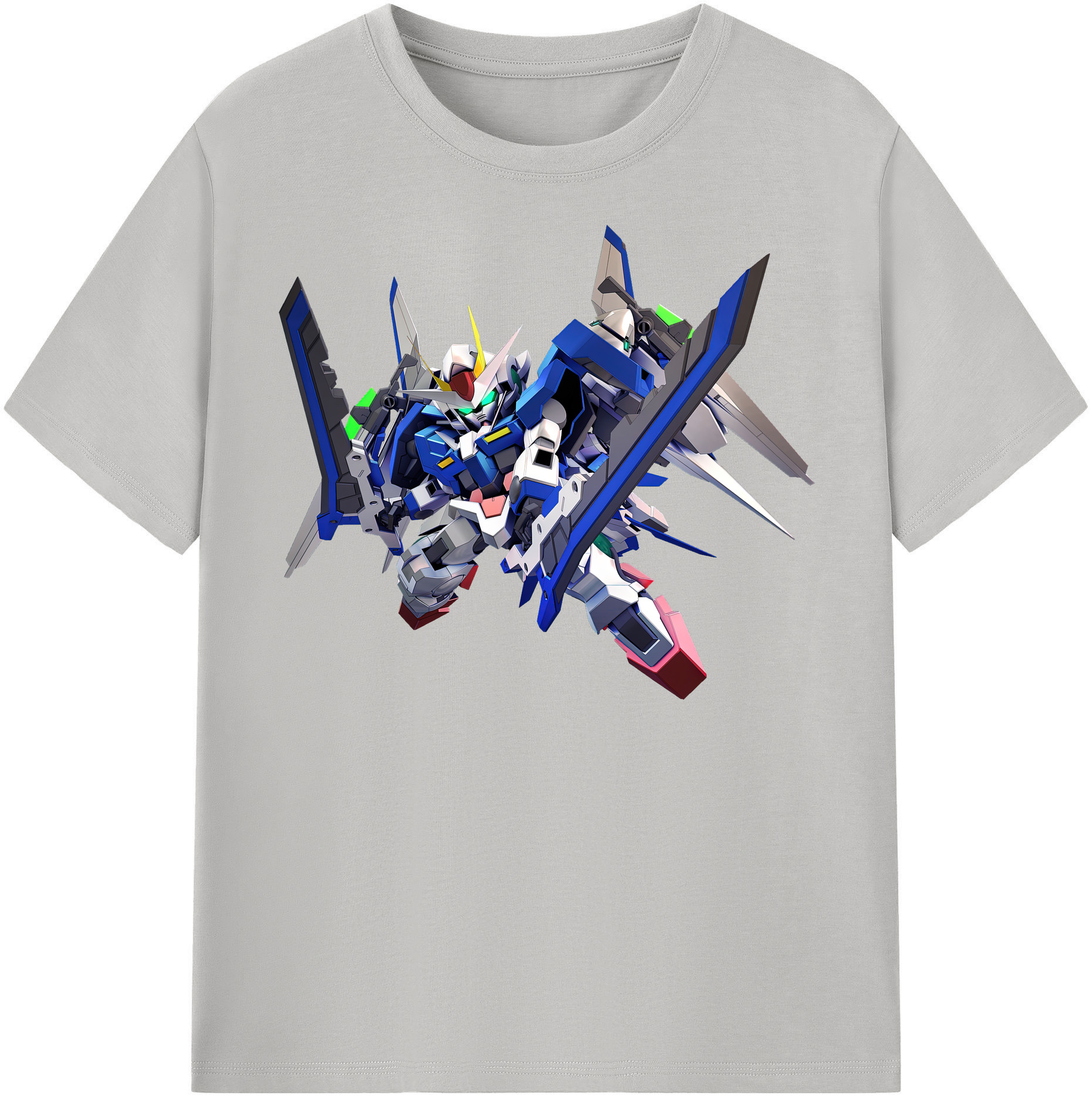 （画像用） 機動戦士ガンダム Mobile Suit Gundam 綿100％半袖Tシャツ（フロントプリント）