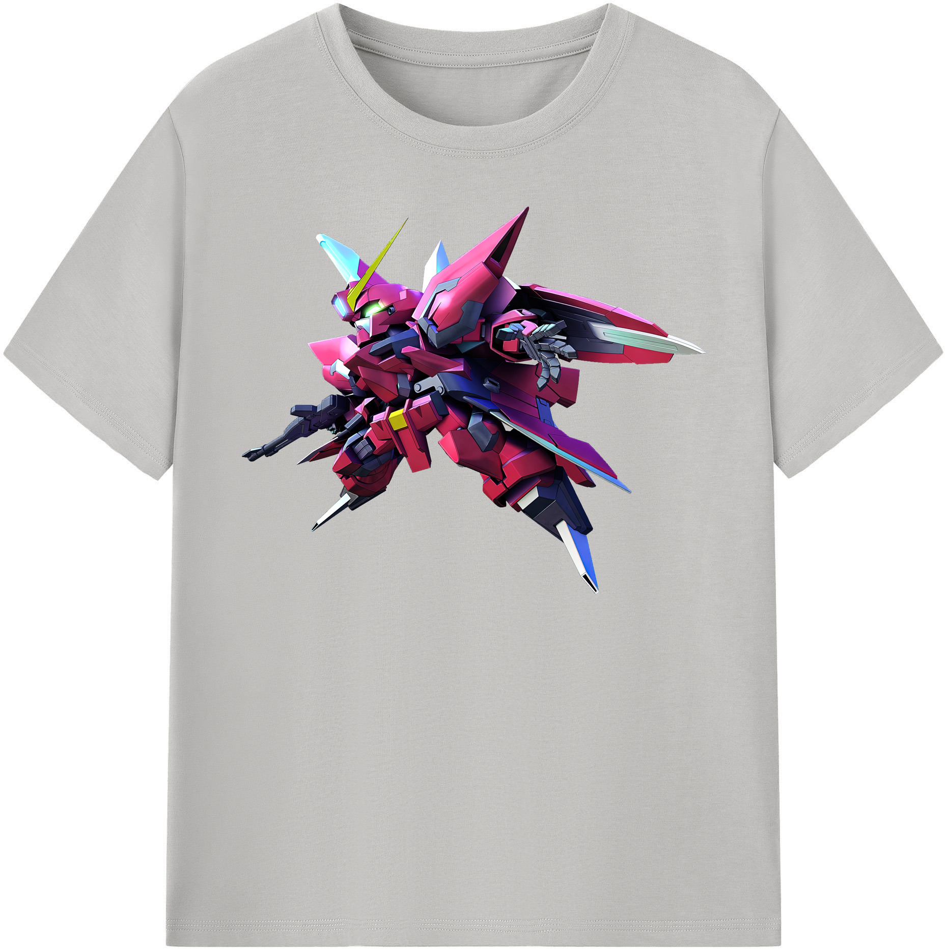 （画像用） 機動戦士ガンダム Mobile Suit Gundam 綿100％半袖Tシャツ（フロントプリント）