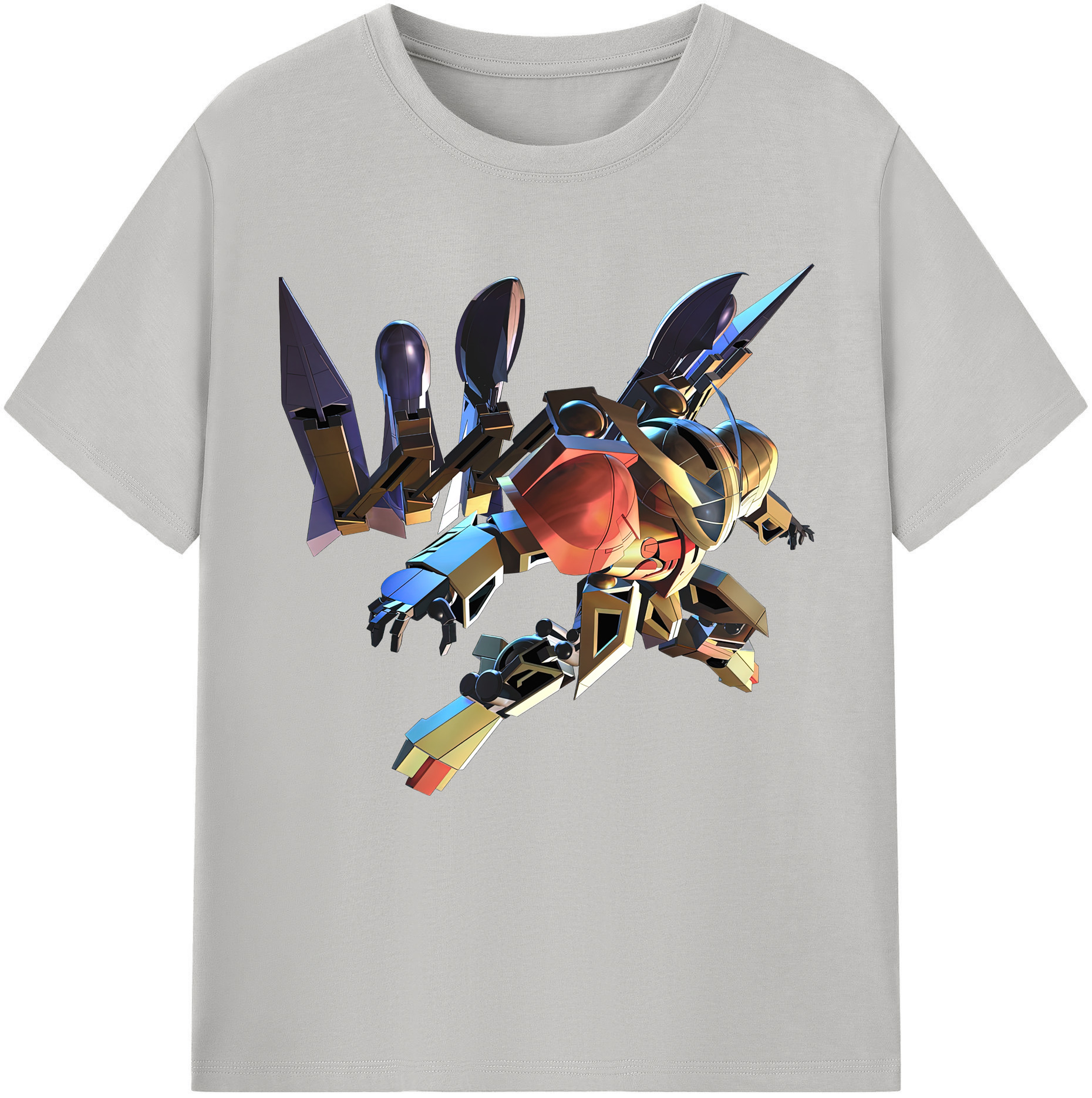 （画像用） 機動戦士ガンダム Mobile Suit Gundam 綿100％半袖Tシャツ（フロントプリント）
