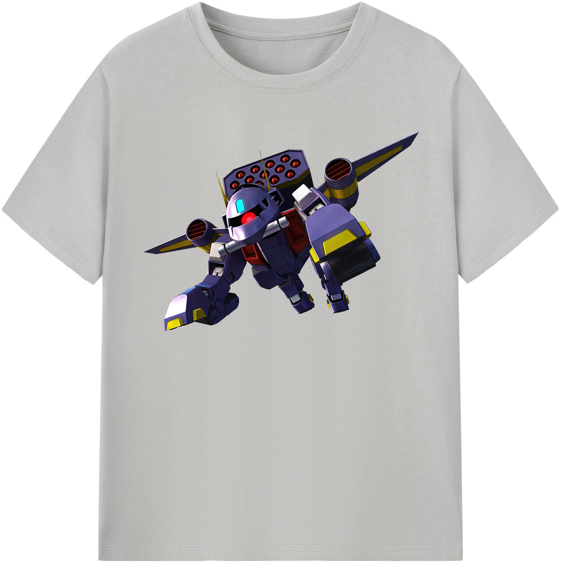 （画像用） 機動戦士ガンダム Mobile Suit Gundam 綿100％半袖Tシャツ（フロントプリント）