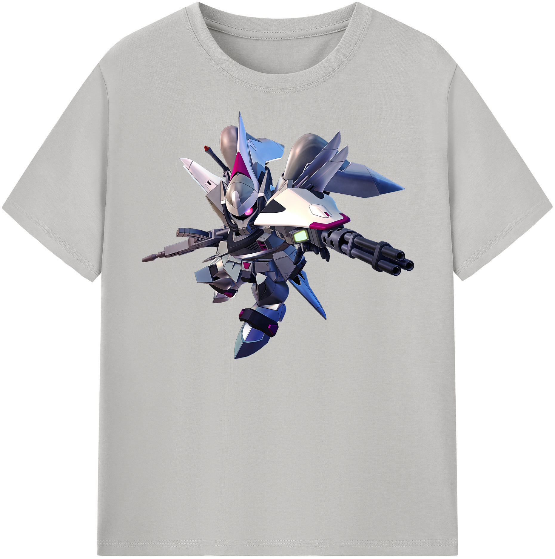 （画像用） 機動戦士ガンダム Mobile Suit Gundam 綿100％半袖Tシャツ（フロントプリント）