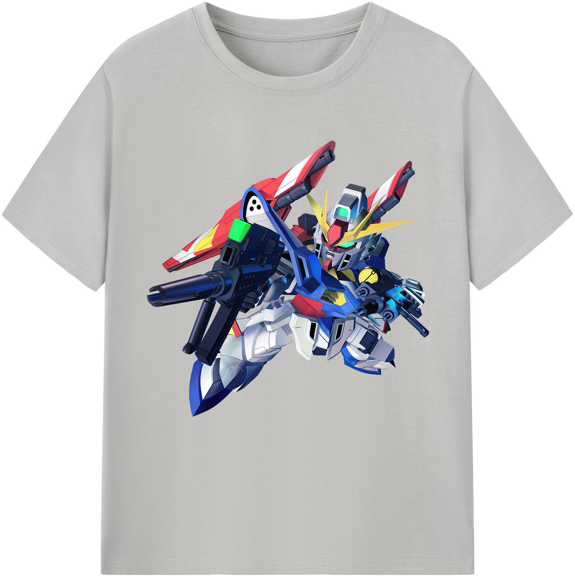 （画像用） 機動戦士ガンダム Mobile Suit Gundam 綿100％半袖Tシャツ（フロントプリント）