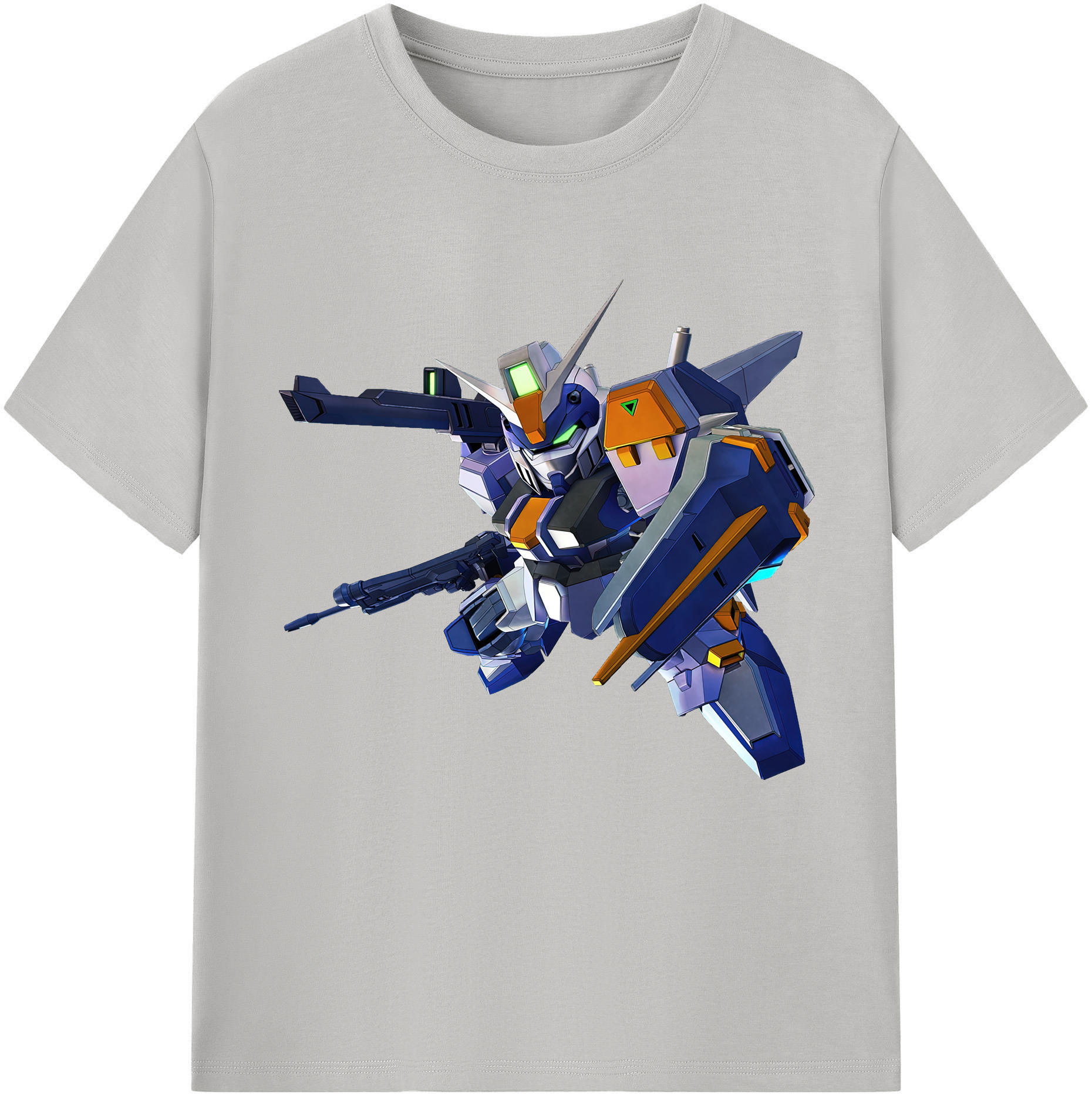 （画像用） 機動戦士ガンダム Mobile Suit Gundam 綿100％半袖Tシャツ（フロントプリント）