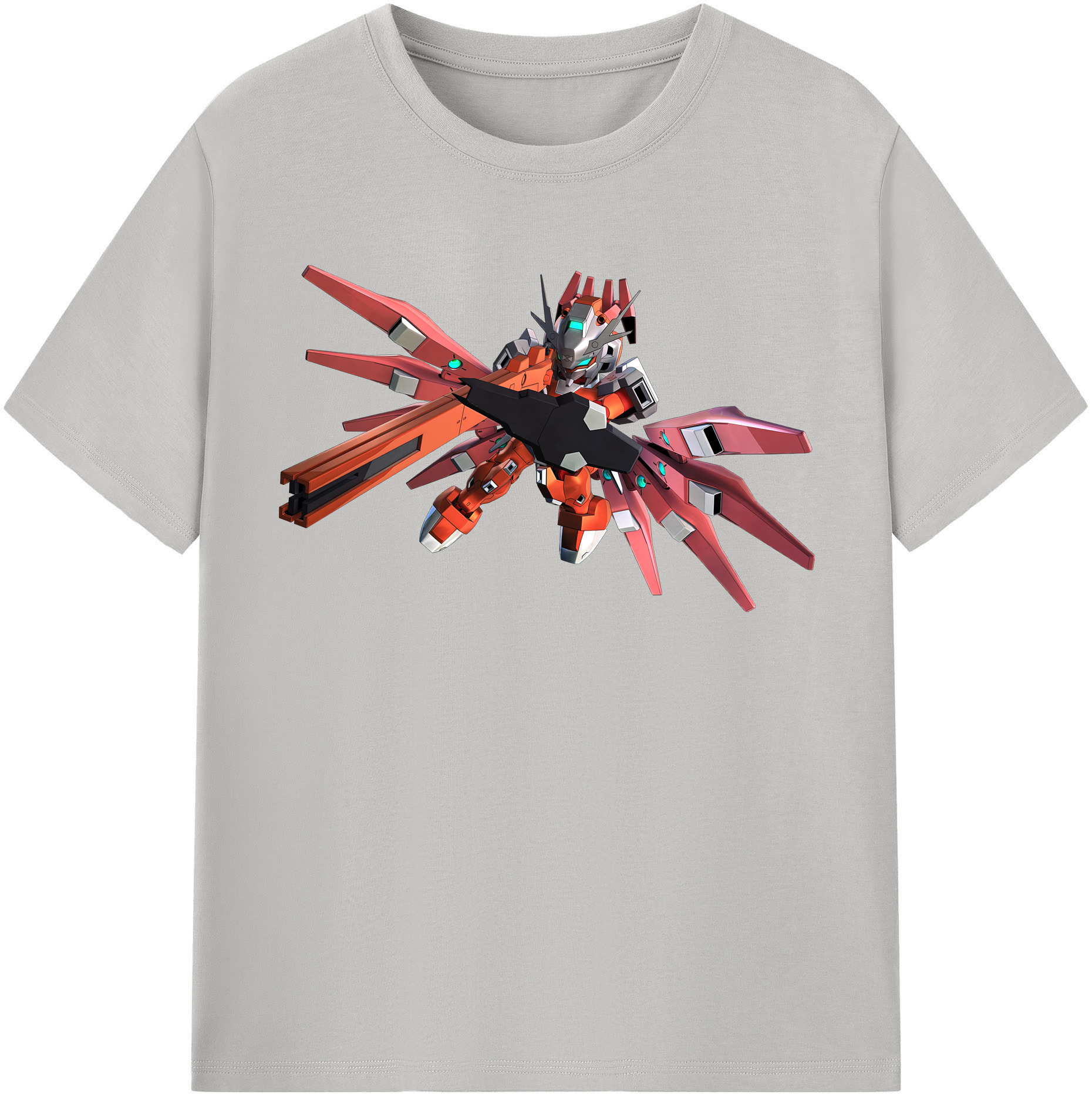 （画像用） 機動戦士ガンダム Mobile Suit Gundam 綿100％半袖Tシャツ（フロントプリント）