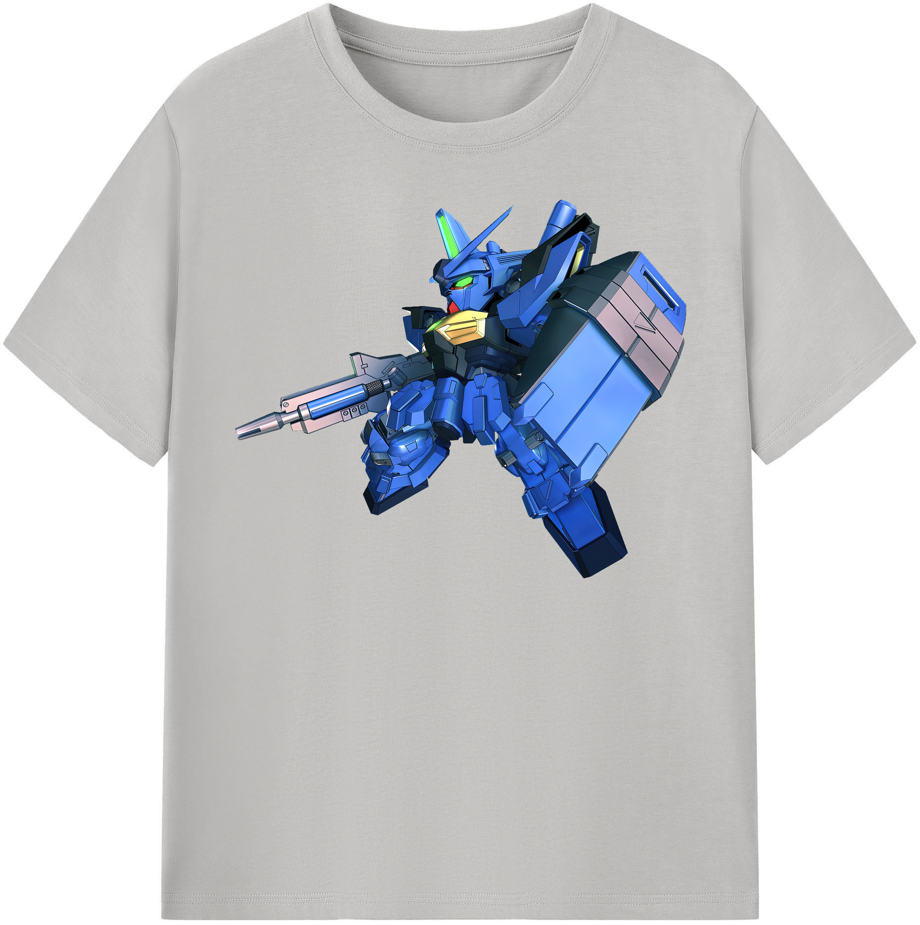 （画像用） 機動戦士ガンダム Mobile Suit Gundam 綿100％半袖Tシャツ（フロントプリント）