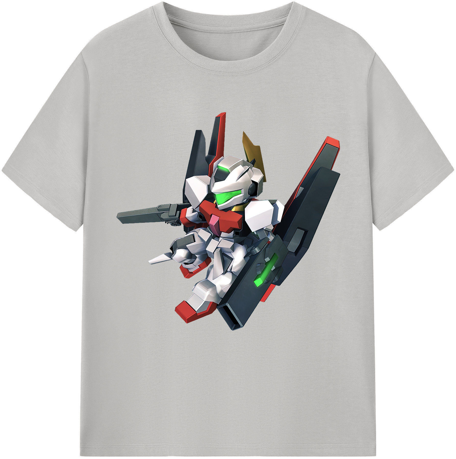 （画像用） 機動戦士ガンダム Mobile Suit Gundam 綿100％半袖Tシャツ（フロントプリント）