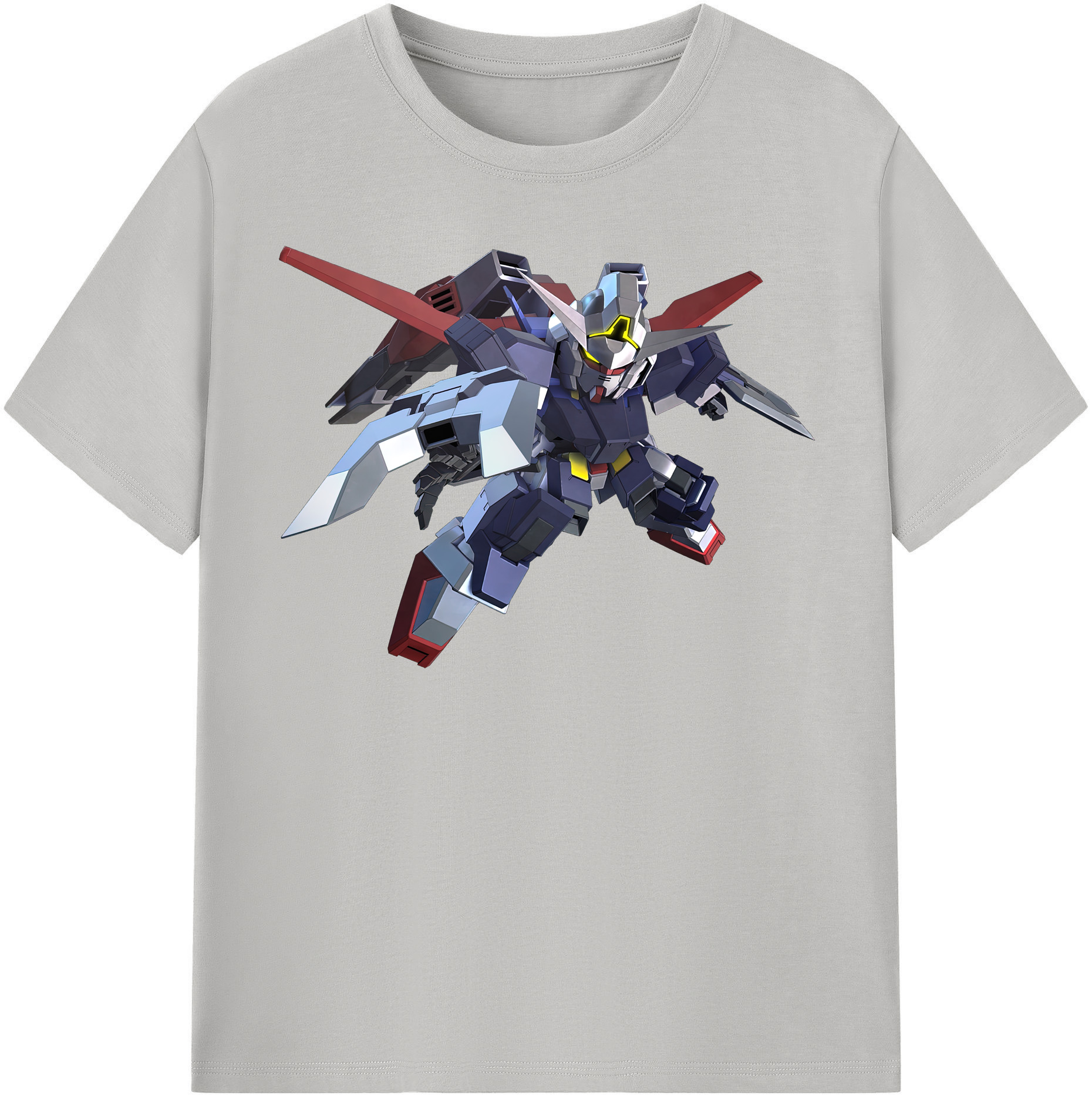 （画像用） 機動戦士ガンダム Mobile Suit Gundam 綿100％半袖Tシャツ（フロントプリント）