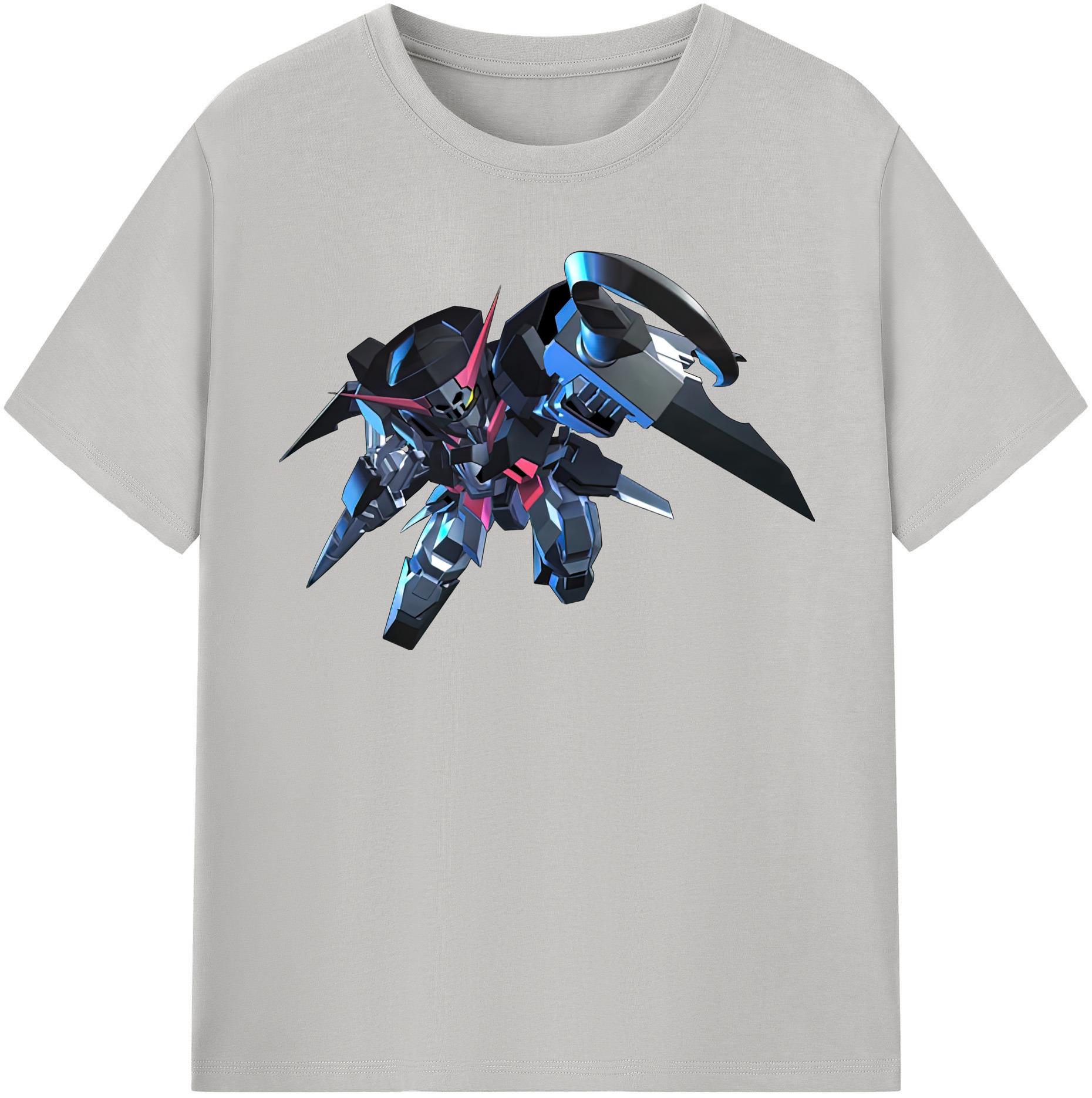 （画像用） 機動戦士ガンダム Mobile Suit Gundam 綿100％半袖Tシャツ（フロントプリント）