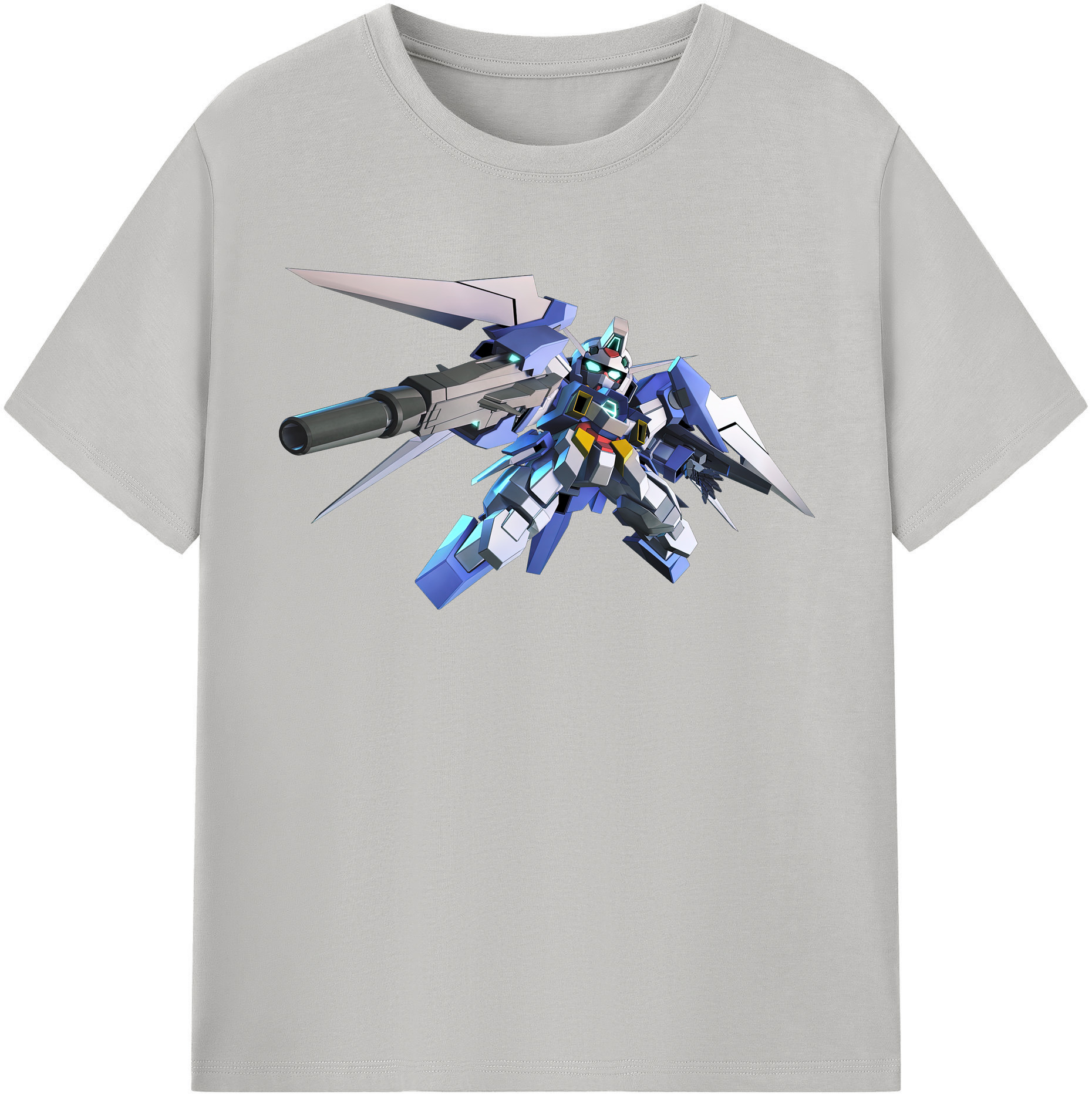 （画像用） 機動戦士ガンダム Mobile Suit Gundam 綿100％半袖Tシャツ（フロントプリント）