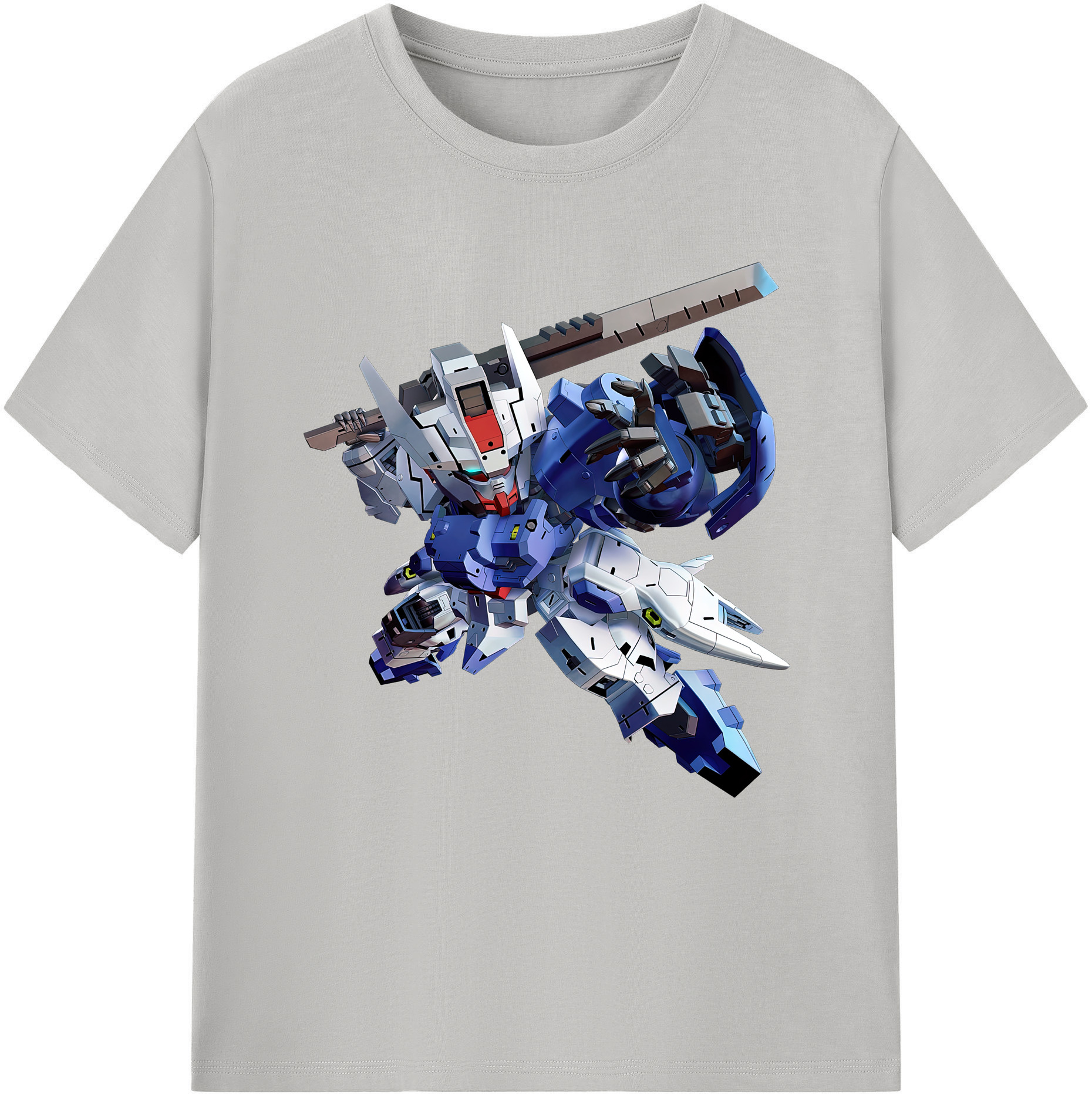 （画像用） 機動戦士ガンダム Mobile Suit Gundam 綿100％半袖Tシャツ（フロントプリント）