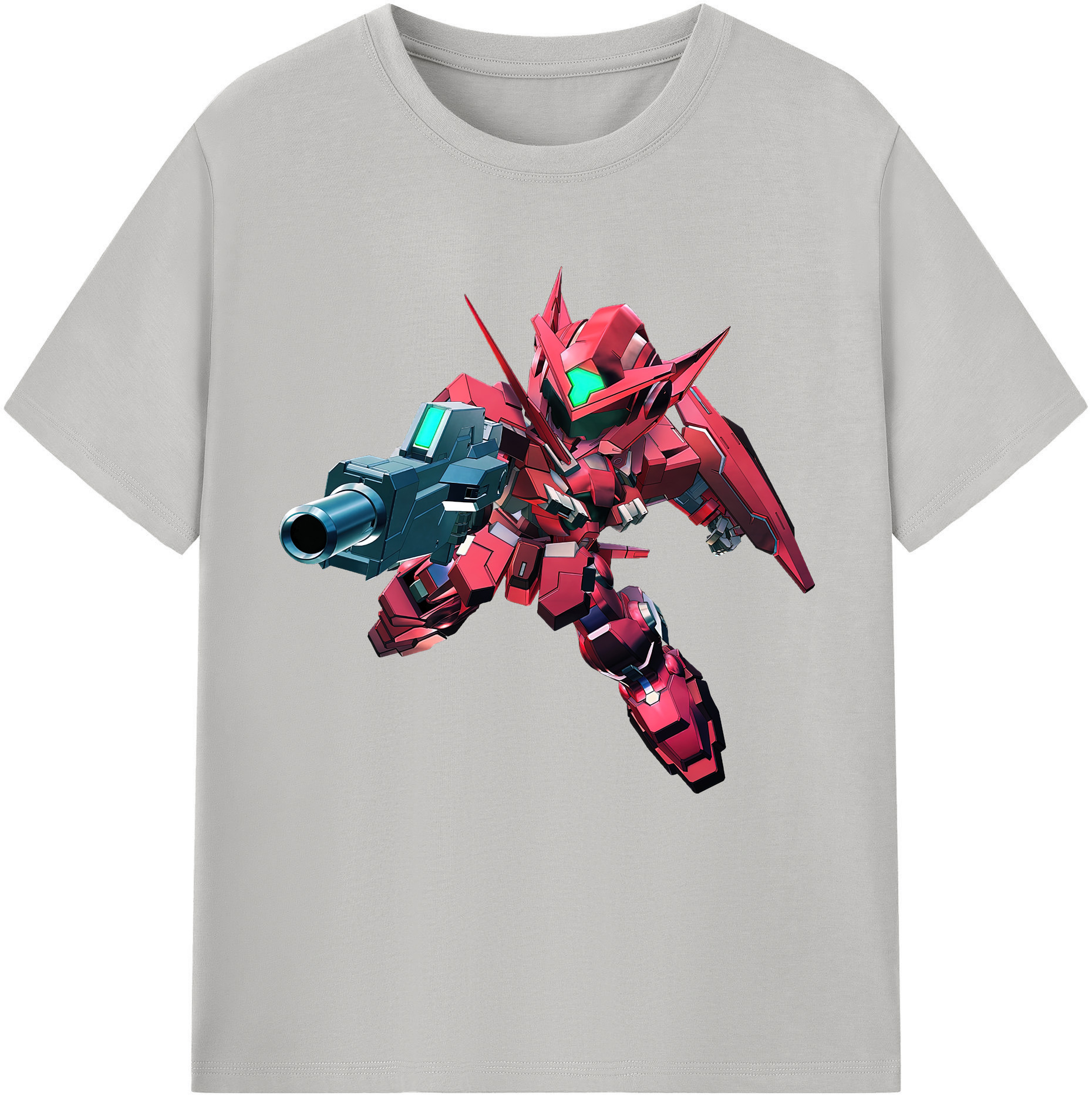 （画像用） 機動戦士ガンダム Mobile Suit Gundam 綿100％半袖Tシャツ（フロントプリント）