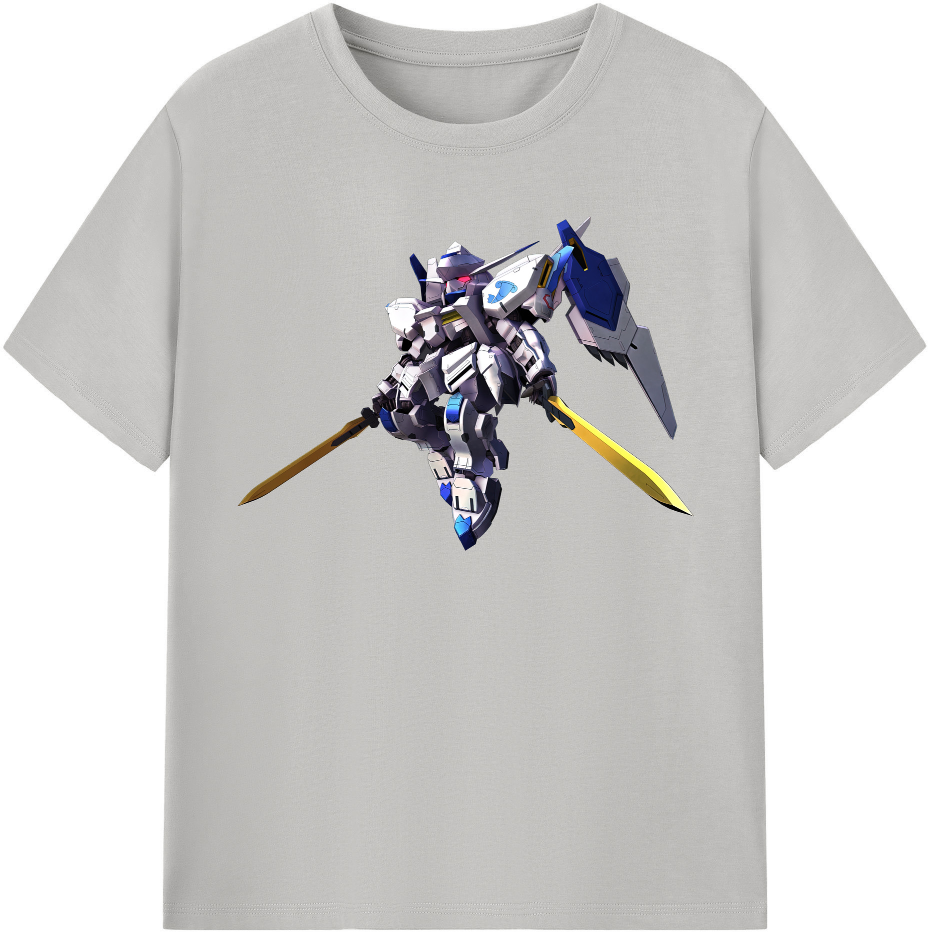（画像用） 機動戦士ガンダム Mobile Suit Gundam 綿100％半袖Tシャツ（フロントプリント）