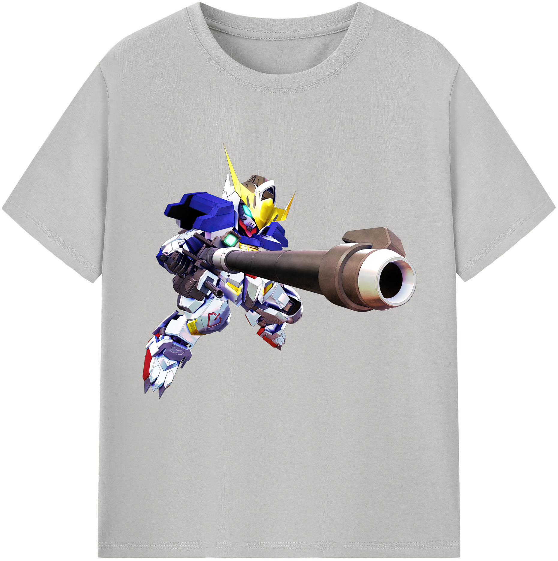 （画像用） 機動戦士ガンダム Mobile Suit Gundam 綿100％半袖Tシャツ（フロントプリント）