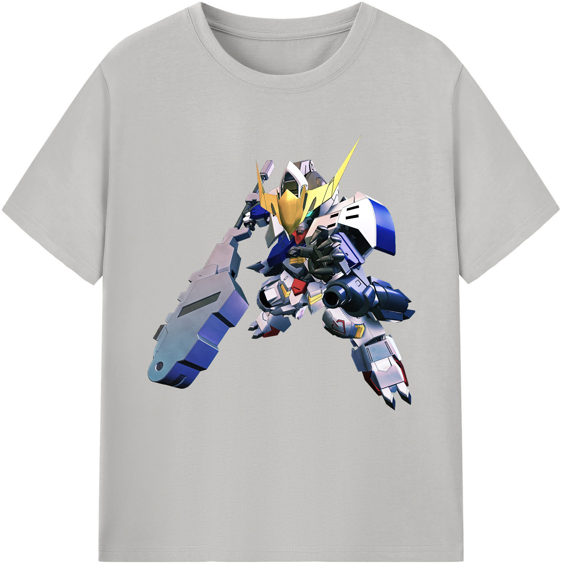 （画像用） 機動戦士ガンダム Mobile Suit Gundam 綿100％半袖Tシャツ（フロントプリント）