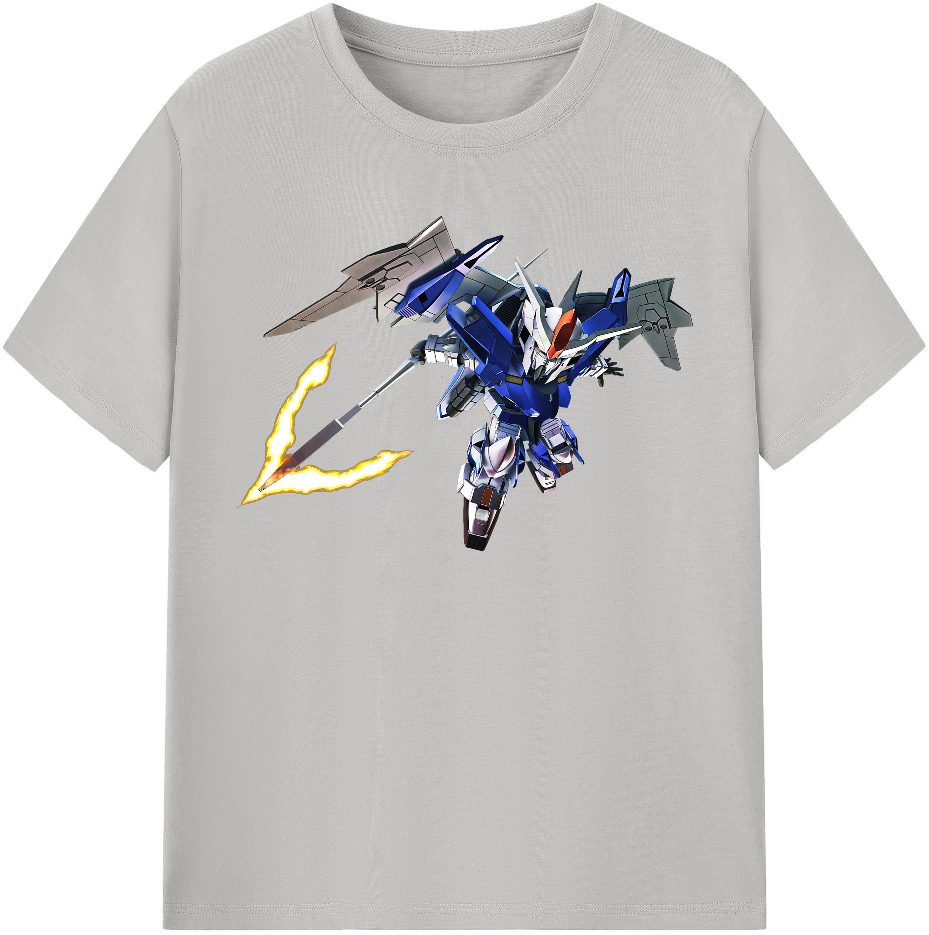 （画像用） 機動戦士ガンダム Mobile Suit Gundam 綿100％半袖Tシャツ（フロントプリント）