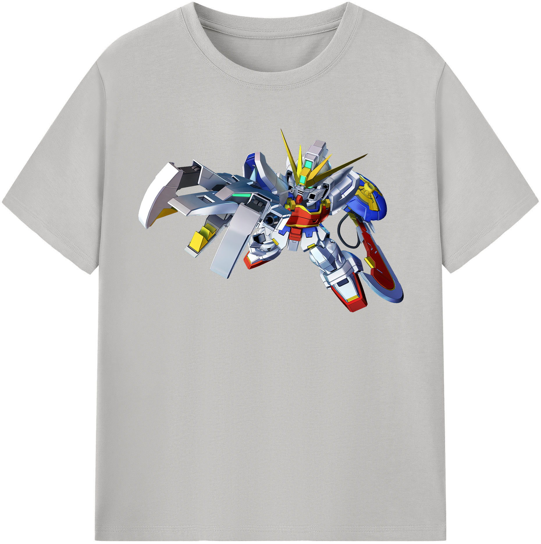 （画像用） 機動戦士ガンダム Mobile Suit Gundam 綿100％半袖Tシャツ（フロントプリント）
