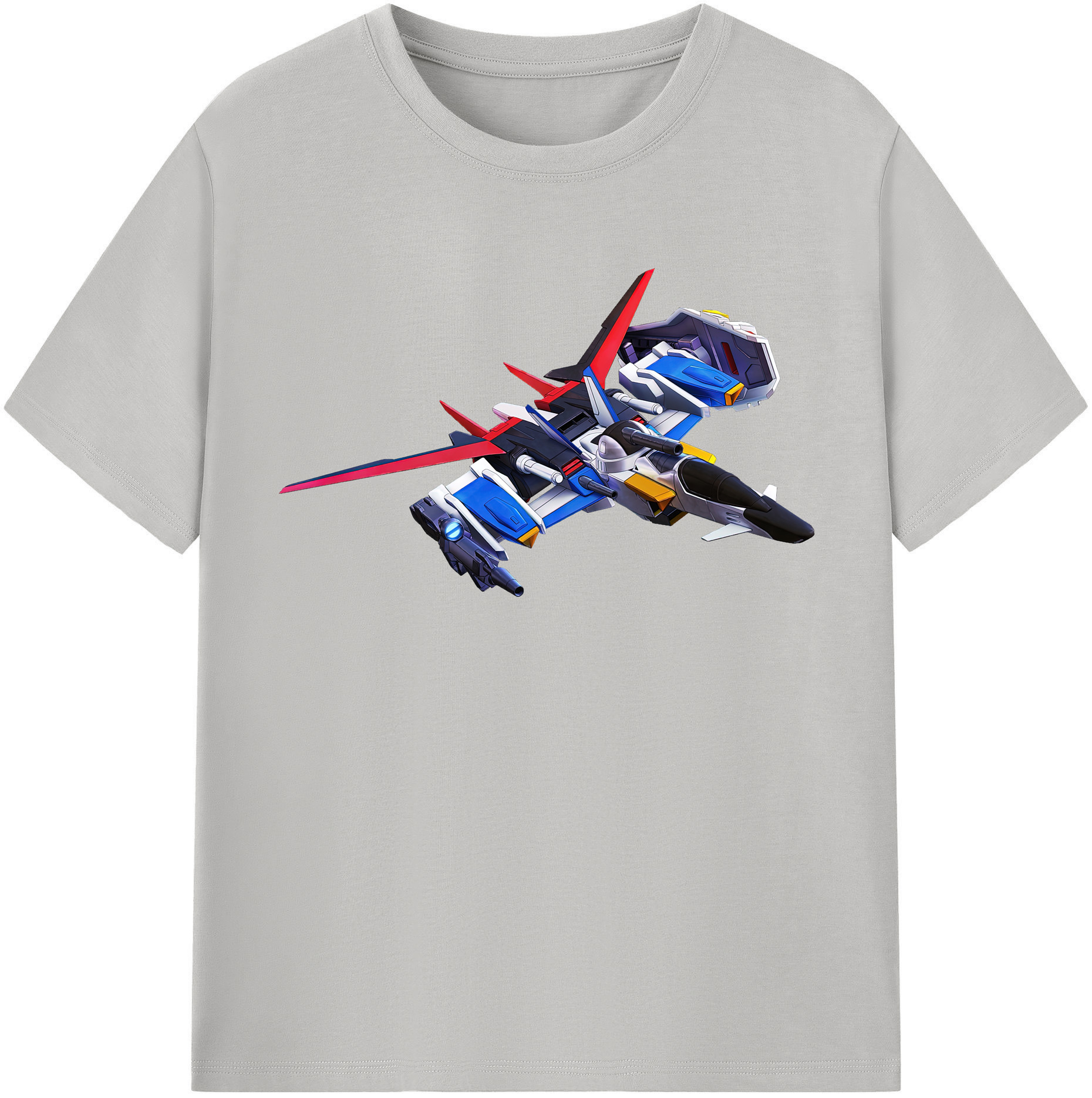 （画像用） 機動戦士ガンダム Mobile Suit Gundam 綿100％半袖Tシャツ（フロントプリント）