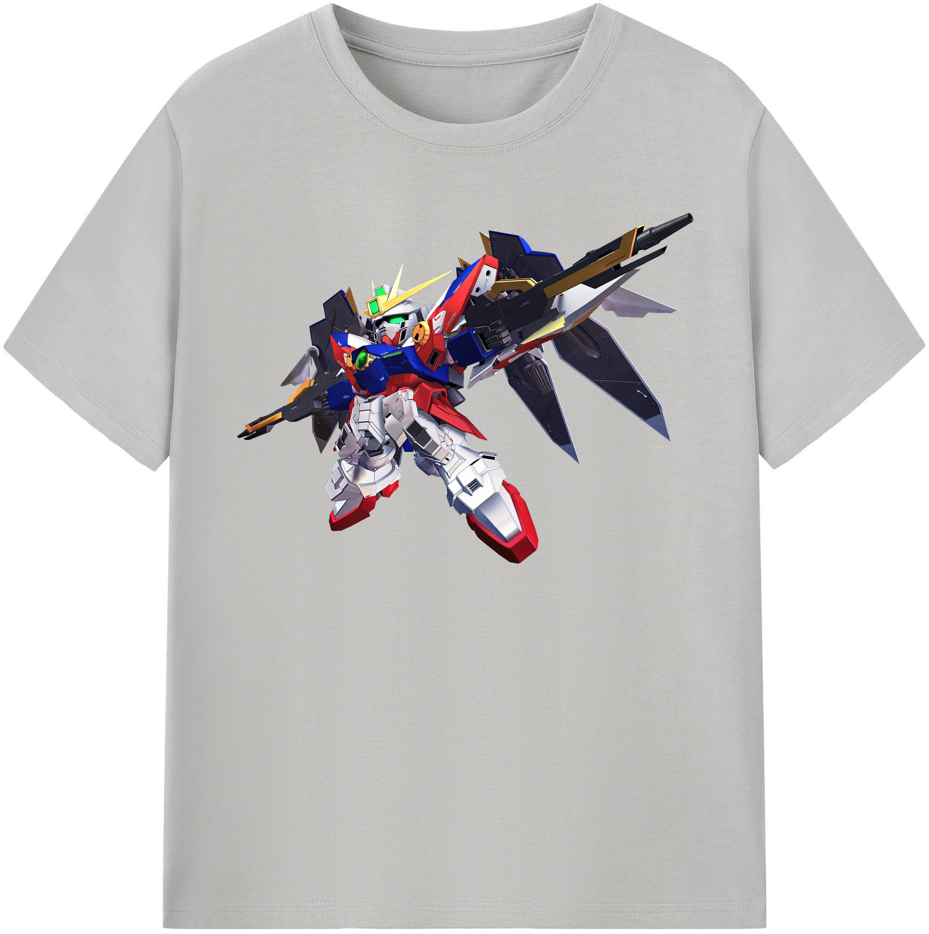 （画像用） 機動戦士ガンダム Mobile Suit Gundam 綿100％半袖Tシャツ（フロントプリント）