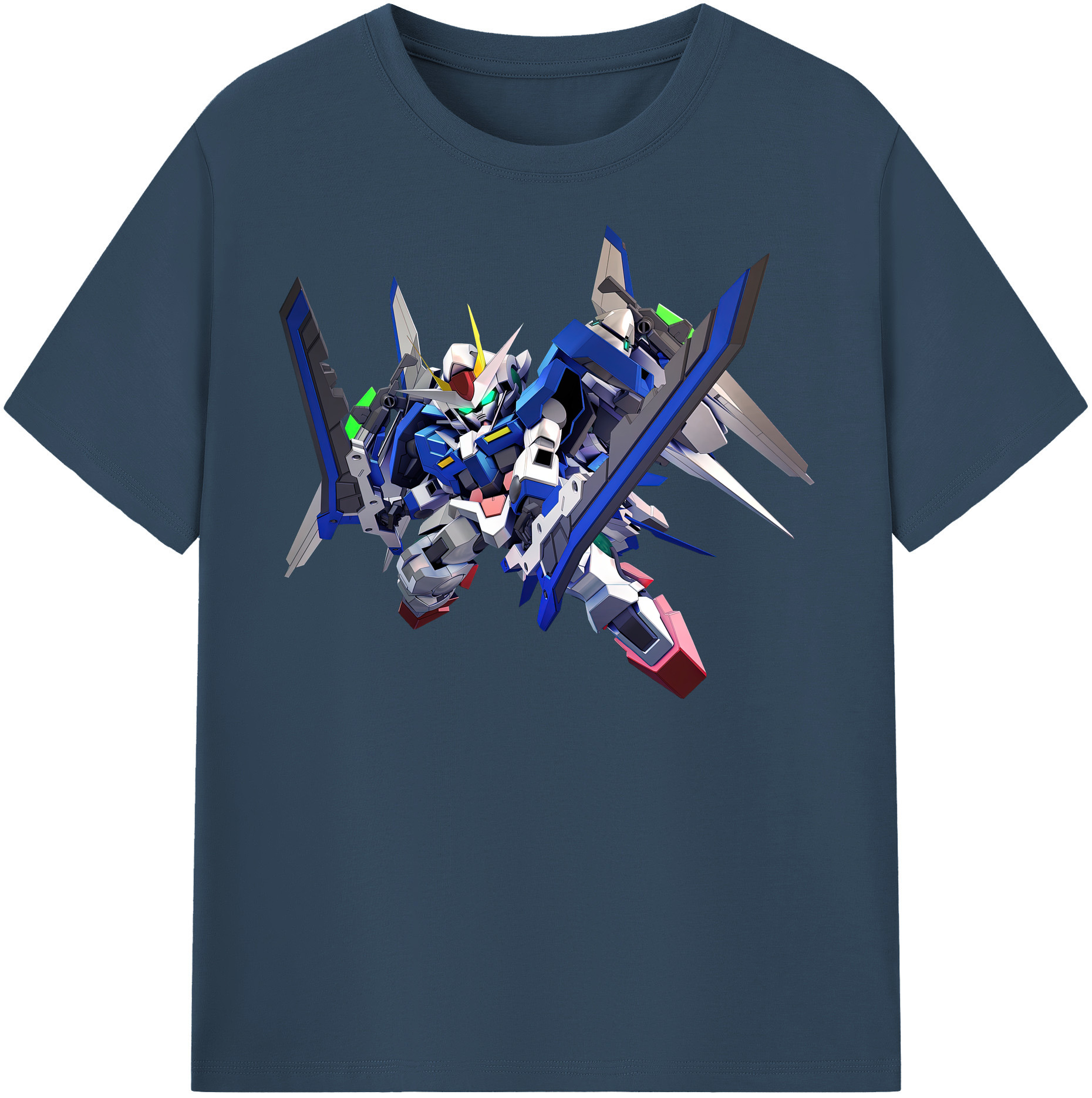 （画像用） 機動戦士ガンダム Mobile Suit Gundam 綿100％半袖Tシャツ（フロントプリント）