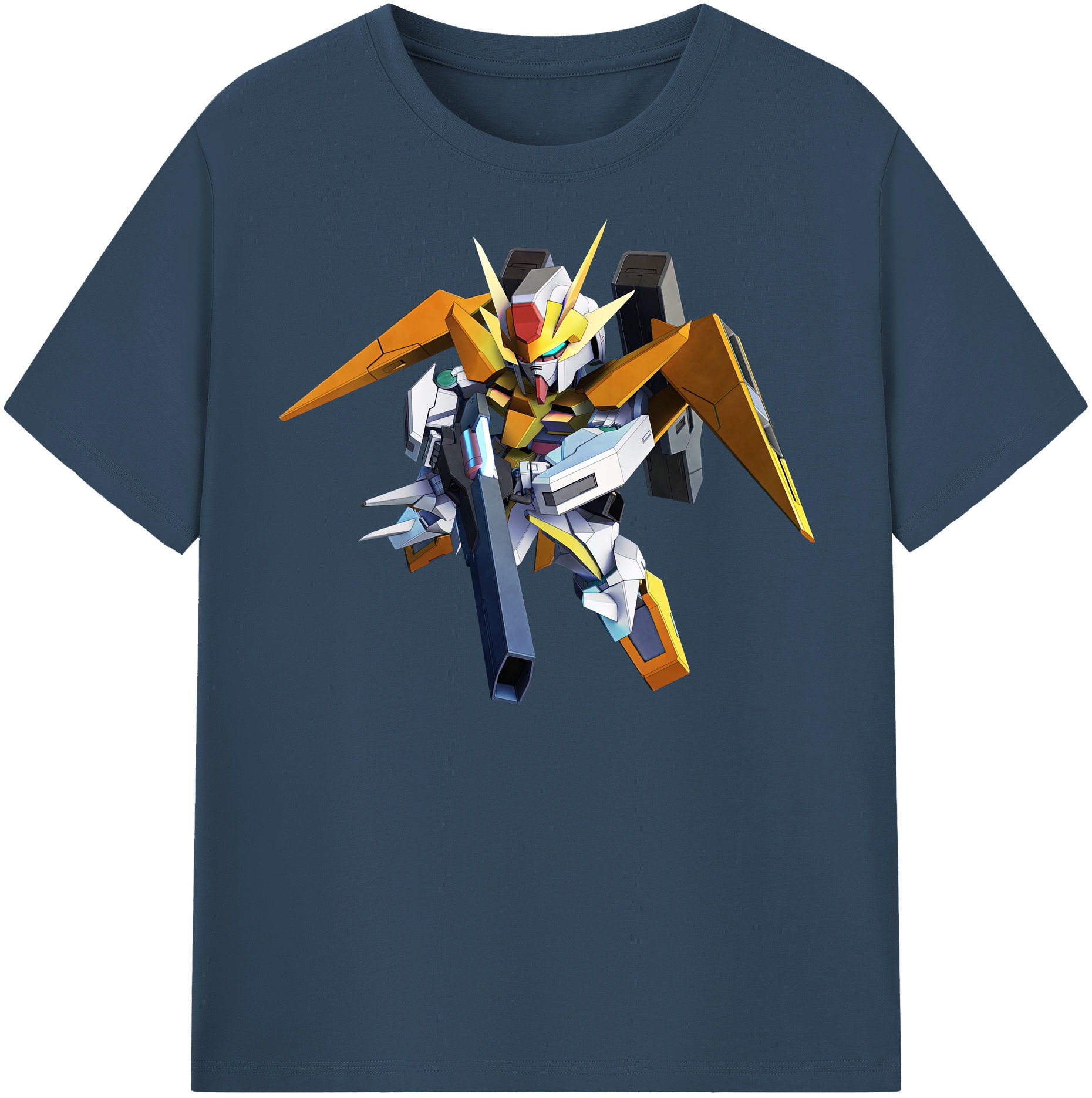 （画像用） 機動戦士ガンダム Mobile Suit Gundam 綿100％半袖Tシャツ（フロントプリント）