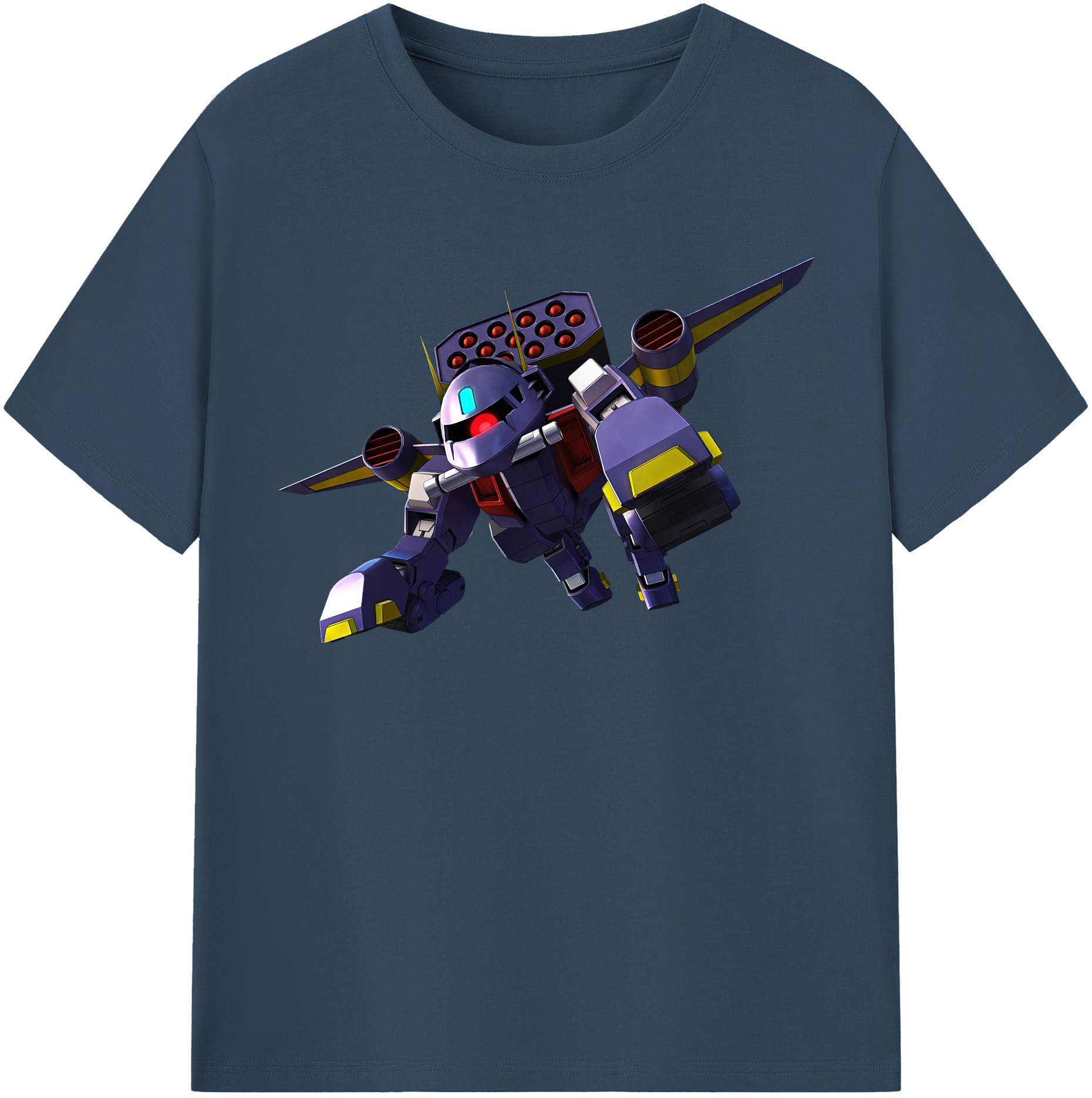 （画像用） 機動戦士ガンダム Mobile Suit Gundam 綿100％半袖Tシャツ（フロントプリント）