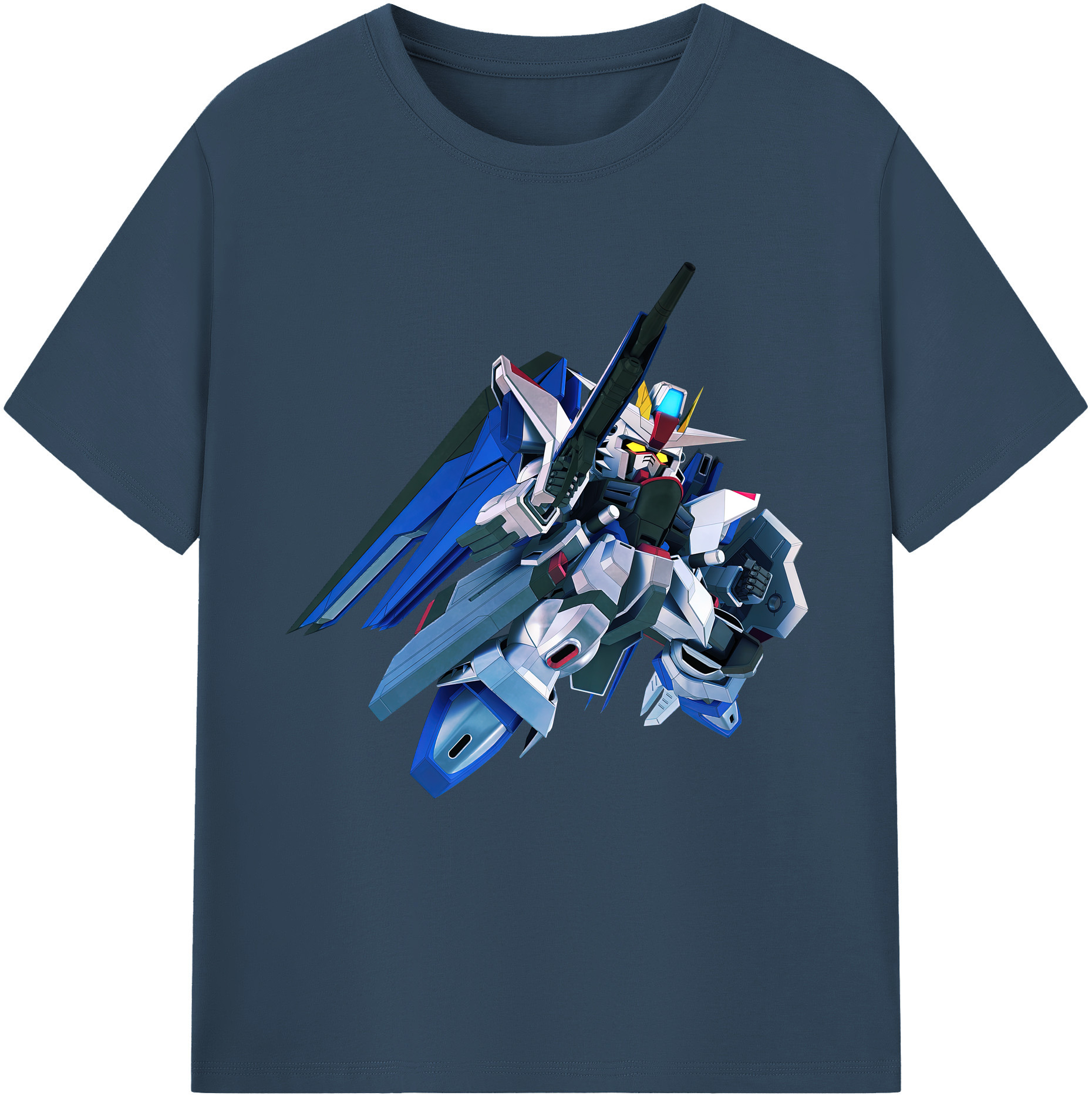 （画像用） 機動戦士ガンダム Mobile Suit Gundam 綿100％半袖Tシャツ（フロントプリント）