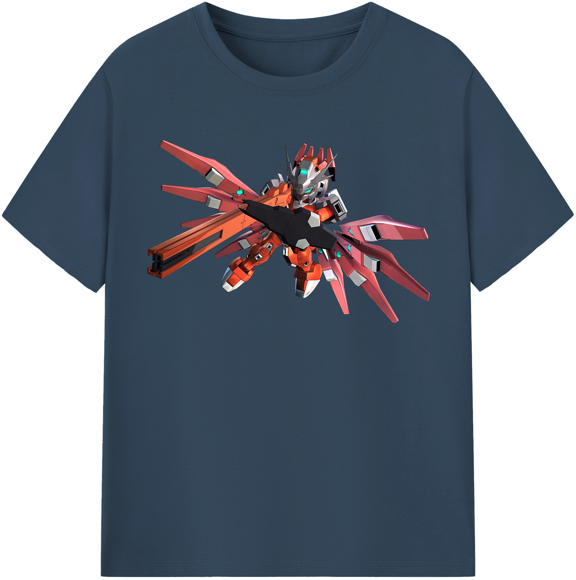 （画像用） 機動戦士ガンダム Mobile Suit Gundam 綿100％半袖Tシャツ（フロントプリント）