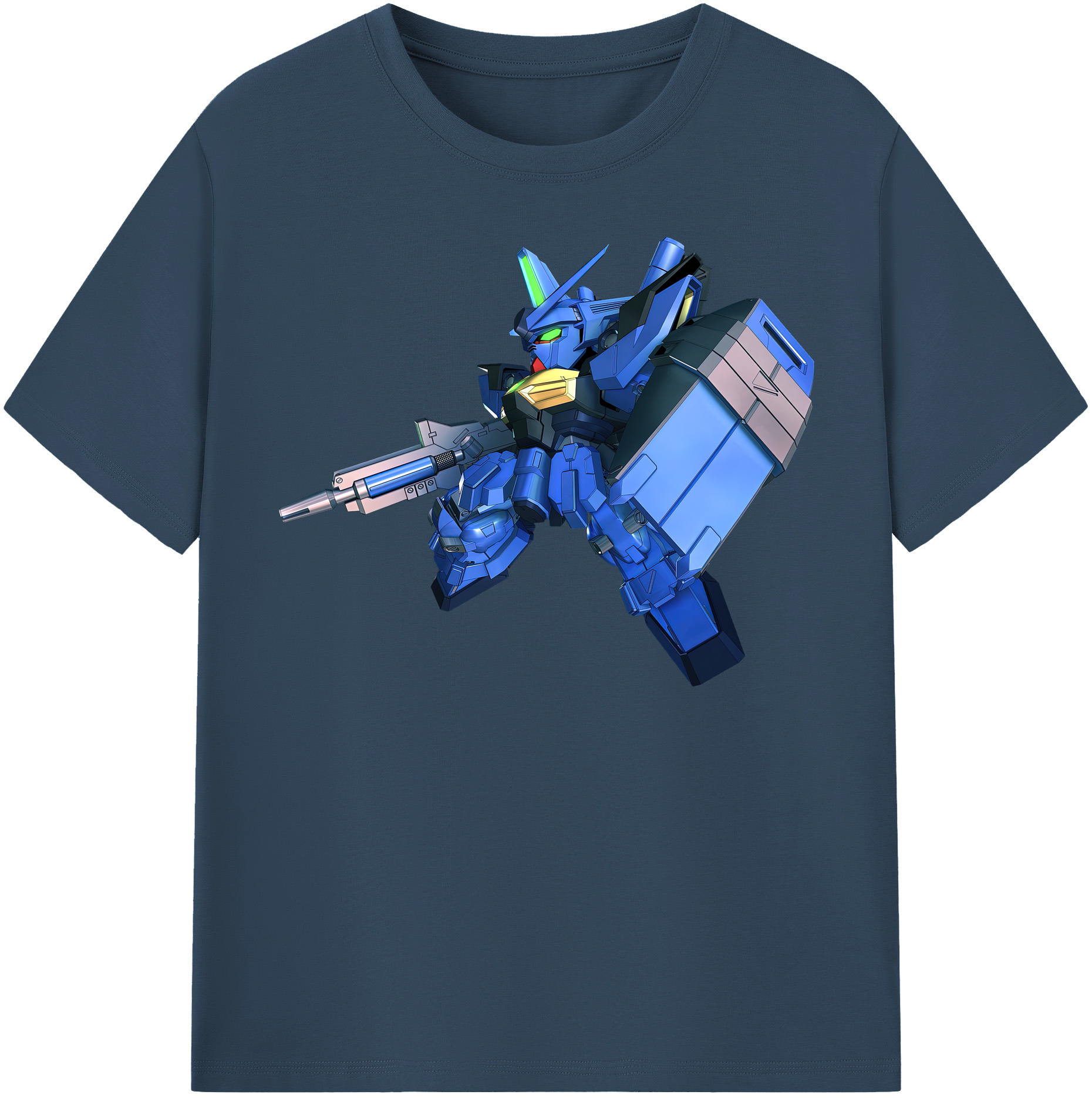 （画像用） 機動戦士ガンダム Mobile Suit Gundam 綿100％半袖Tシャツ（フロントプリント）