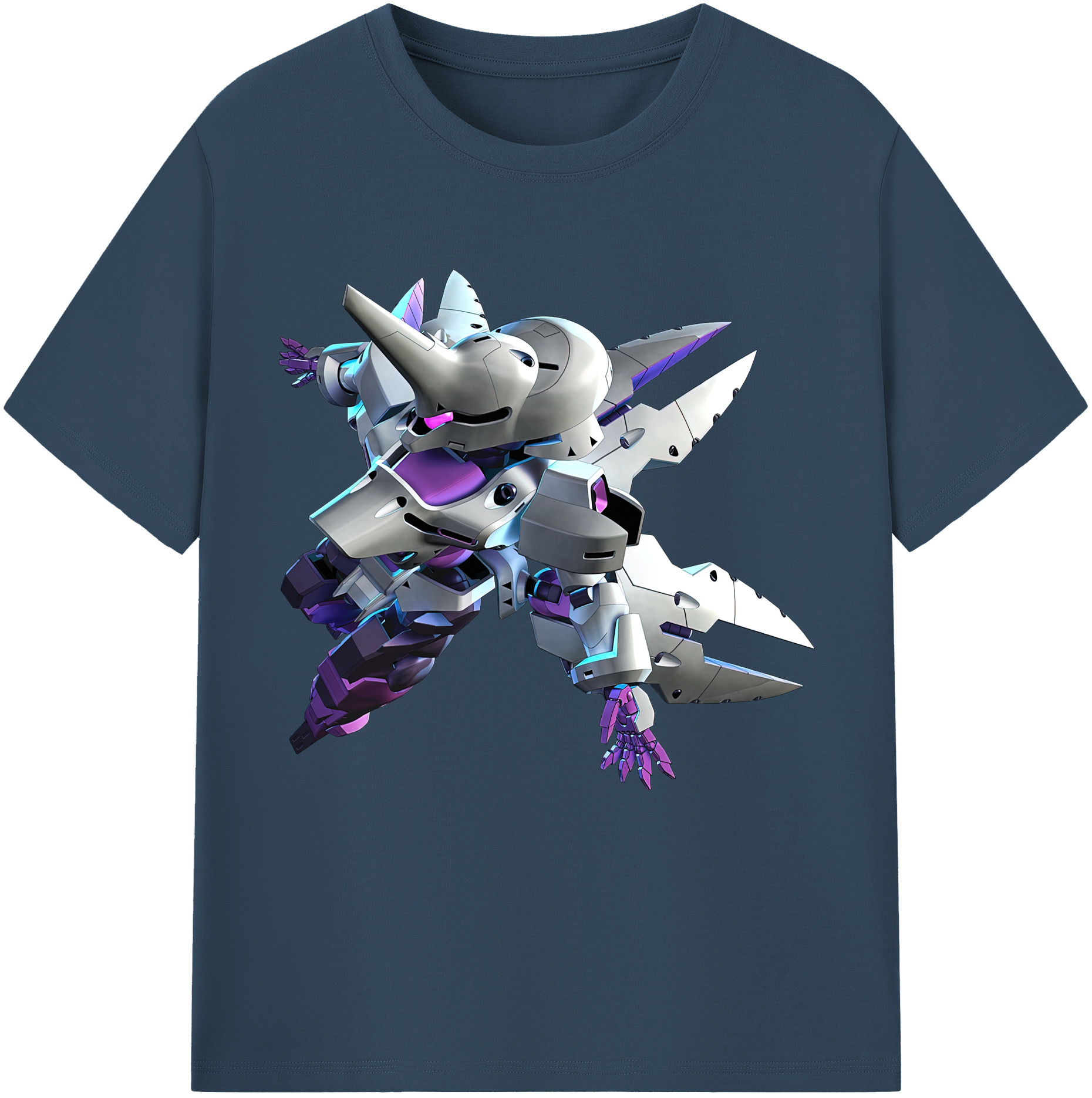 （画像用） 機動戦士ガンダム Mobile Suit Gundam 綿100％半袖Tシャツ（フロントプリント）