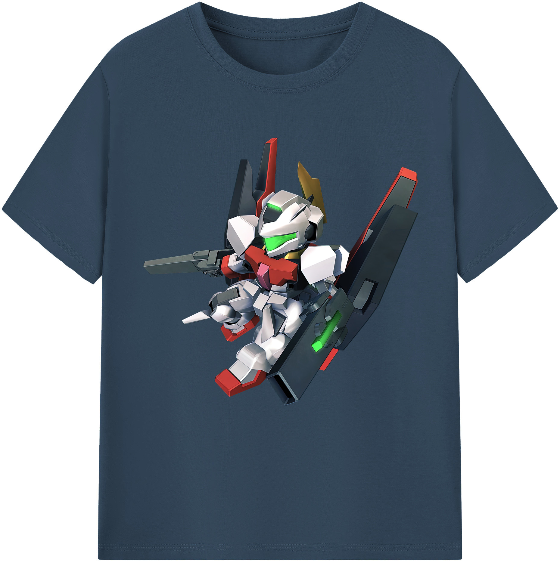 （画像用） 機動戦士ガンダム Mobile Suit Gundam 綿100％半袖Tシャツ（フロントプリント）