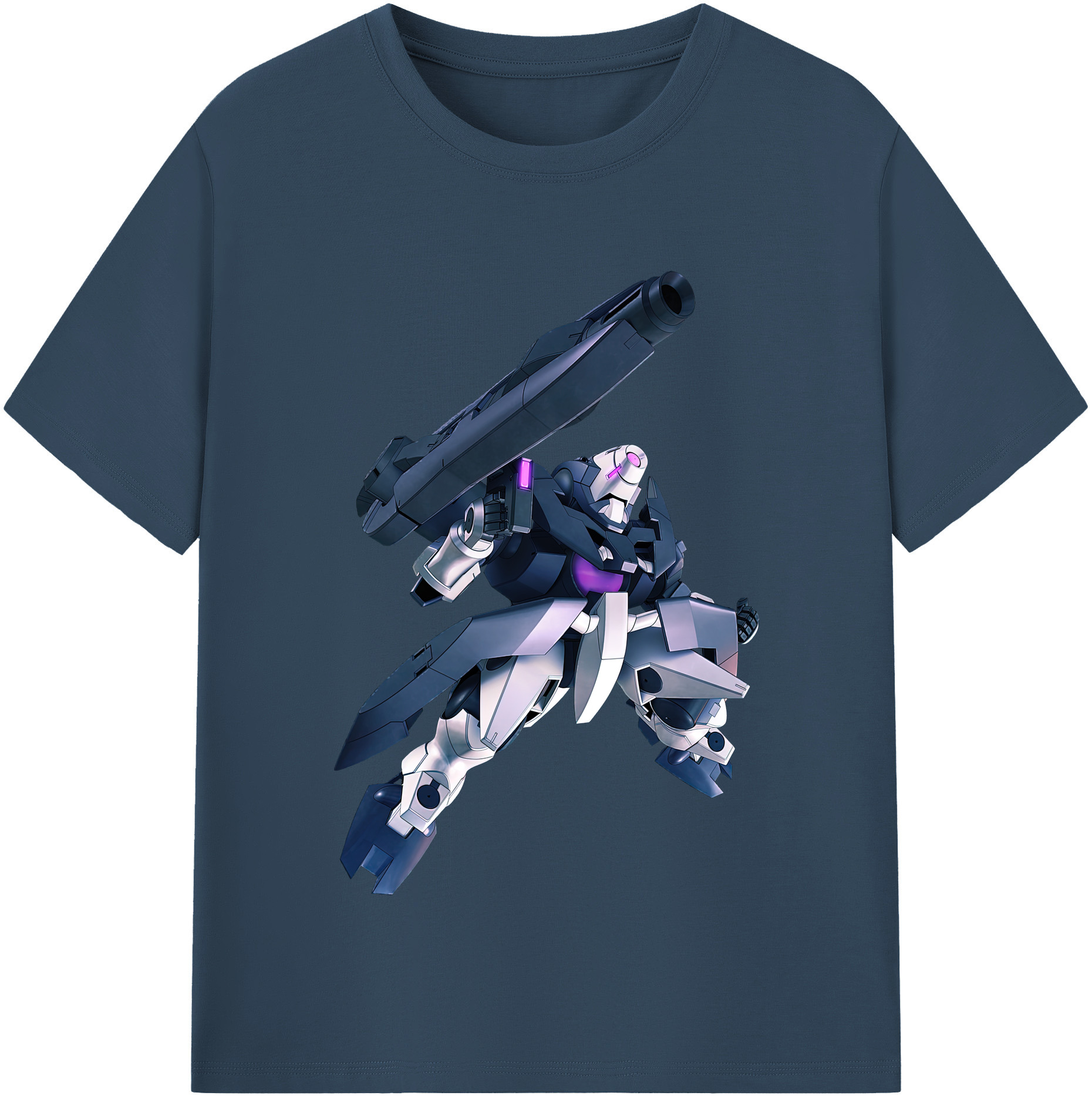 （画像用） 機動戦士ガンダム Mobile Suit Gundam 綿100％半袖Tシャツ（フロントプリント）