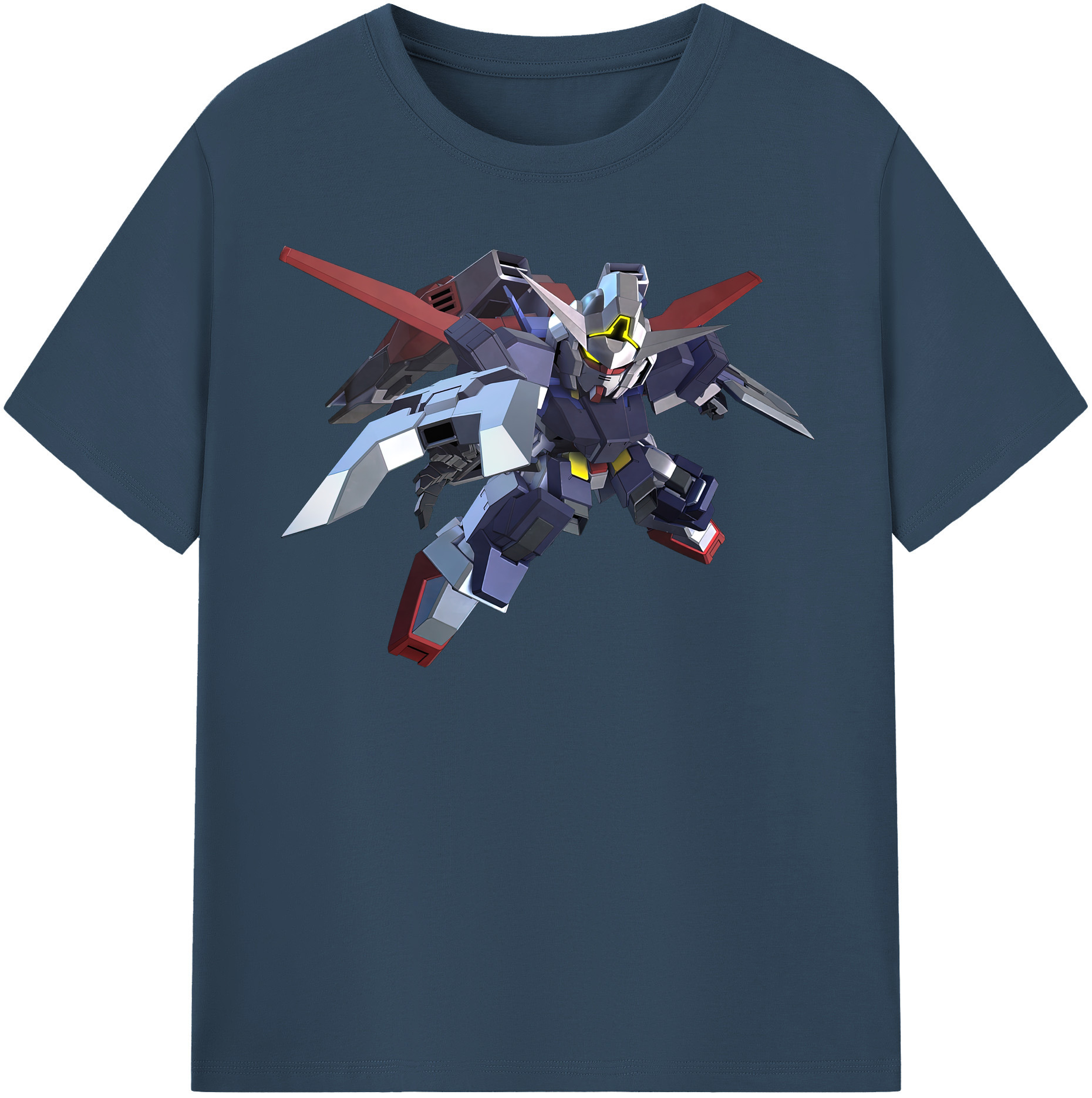 （画像用） 機動戦士ガンダム Mobile Suit Gundam 綿100％半袖Tシャツ（フロントプリント）