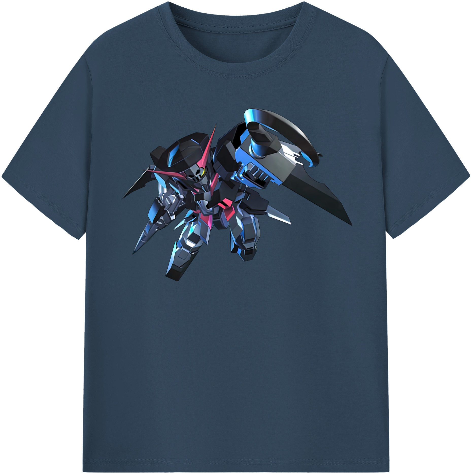 （画像用） 機動戦士ガンダム Mobile Suit Gundam 綿100％半袖Tシャツ（フロントプリント）