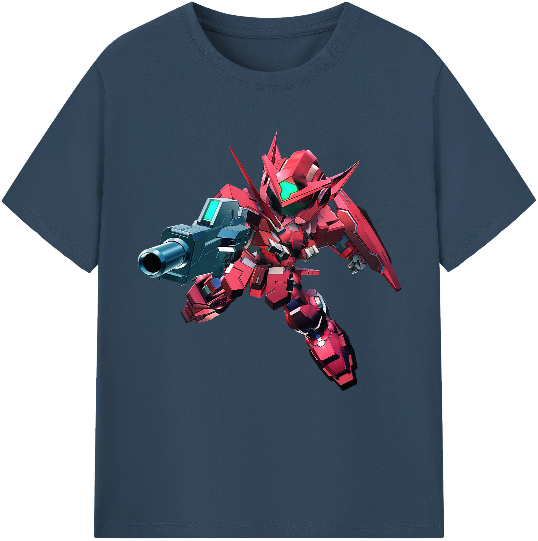 （画像用） 機動戦士ガンダム Mobile Suit Gundam 綿100％半袖Tシャツ（フロントプリント）