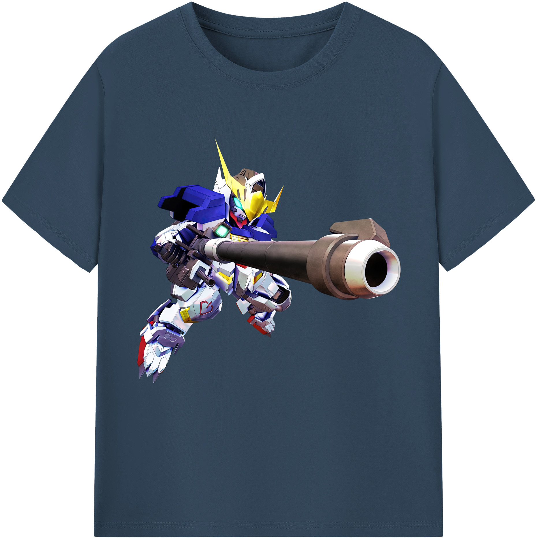 （画像用） 機動戦士ガンダム Mobile Suit Gundam 綿100％半袖Tシャツ（フロントプリント）