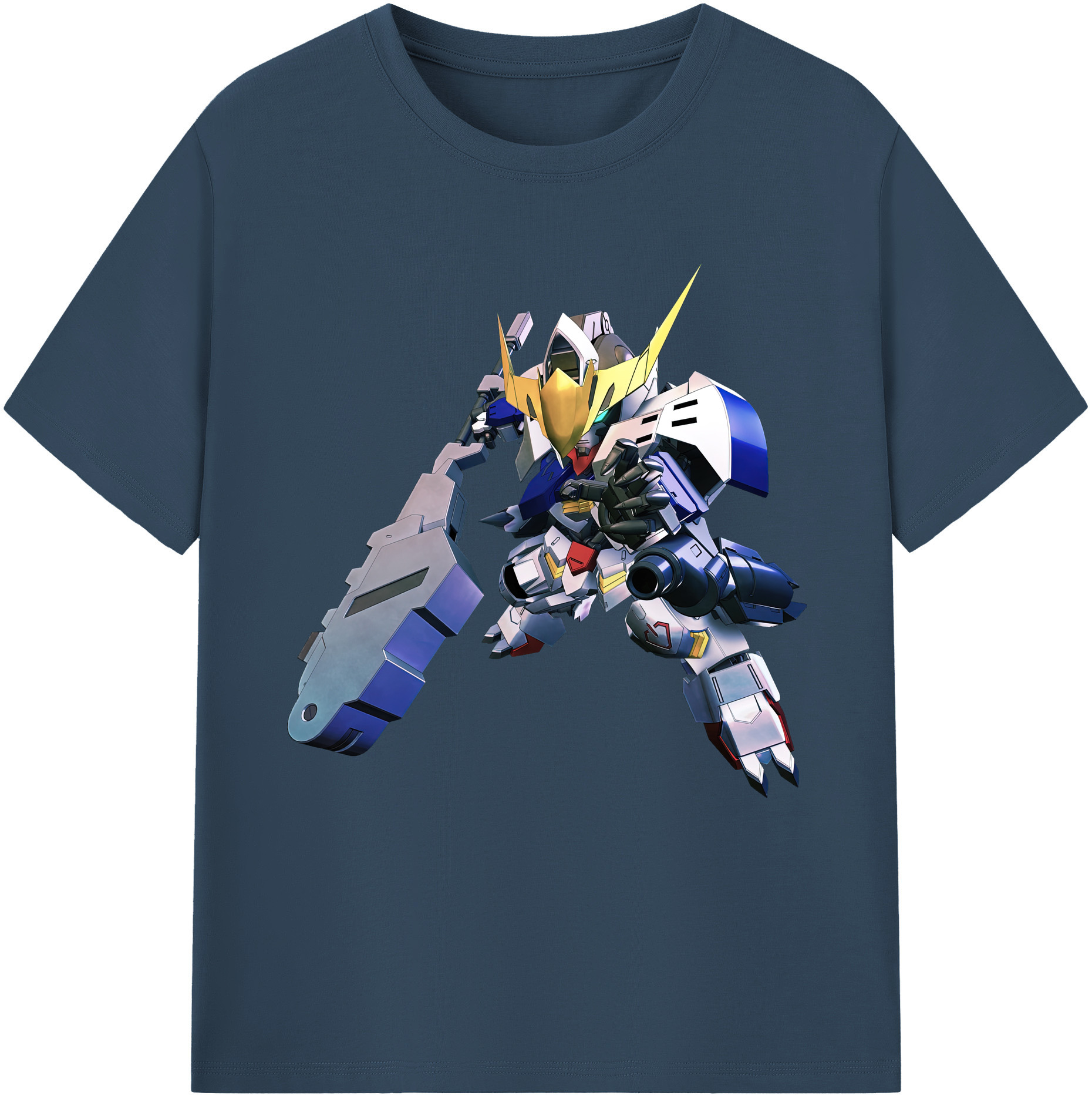 （画像用） 機動戦士ガンダム Mobile Suit Gundam 綿100％半袖Tシャツ（フロントプリント）