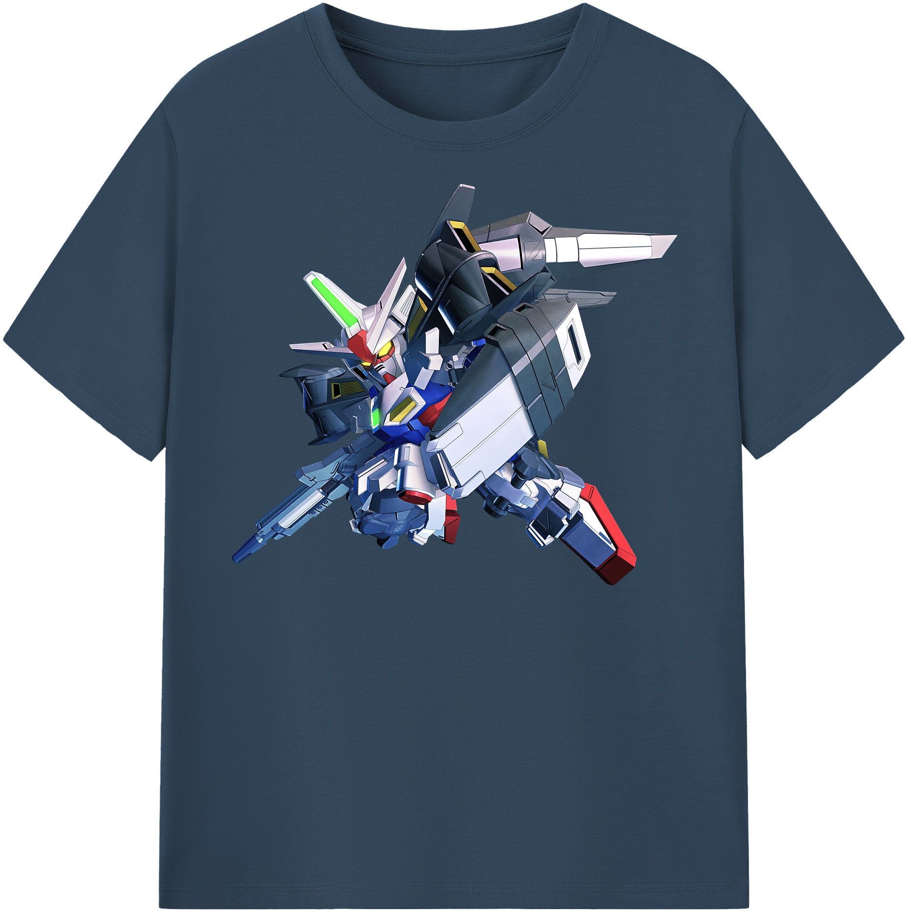 （画像用） 機動戦士ガンダム Mobile Suit Gundam 綿100％半袖Tシャツ（フロントプリント）
