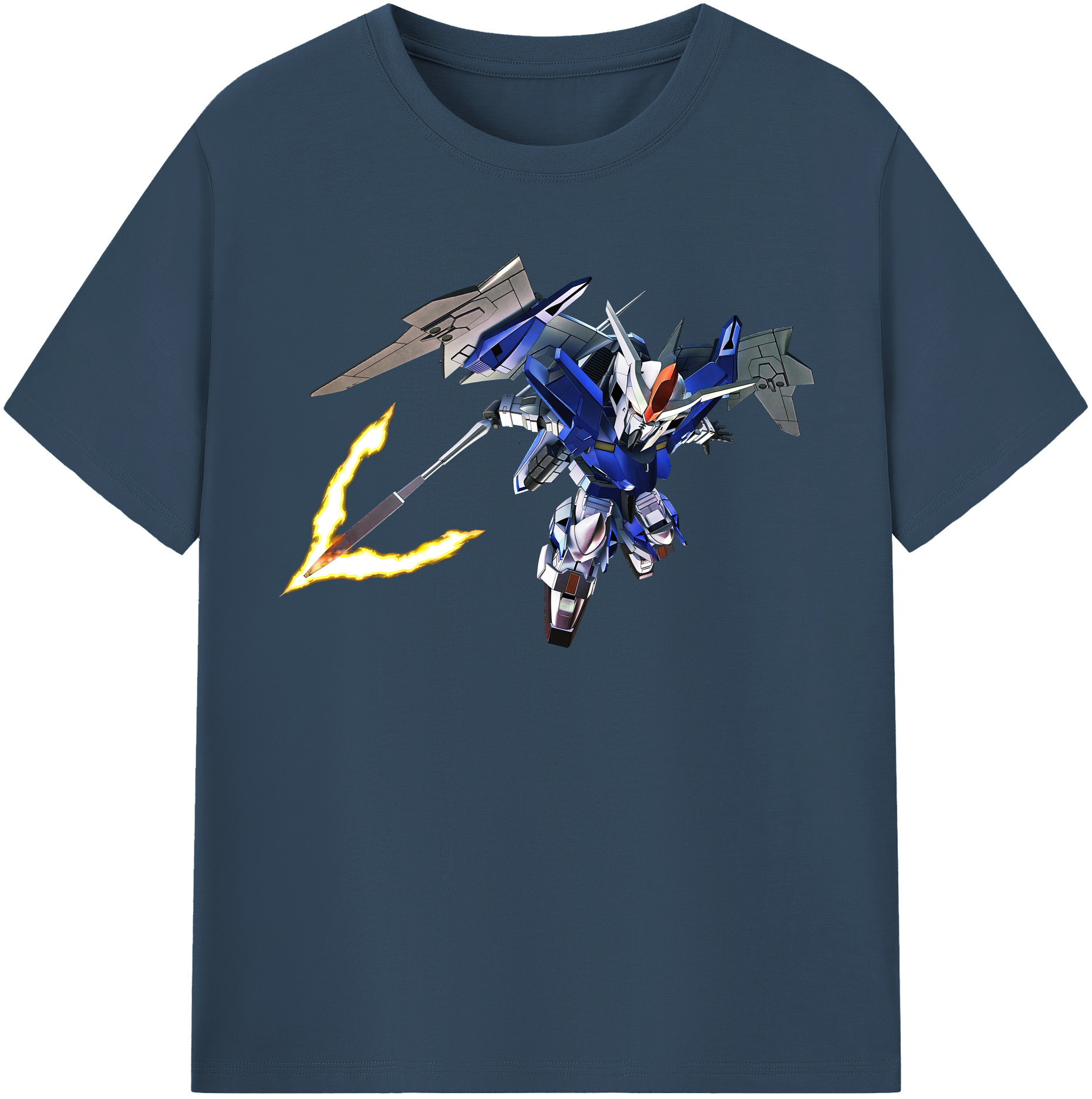 （画像用） 機動戦士ガンダム Mobile Suit Gundam 綿100％半袖Tシャツ（フロントプリント）