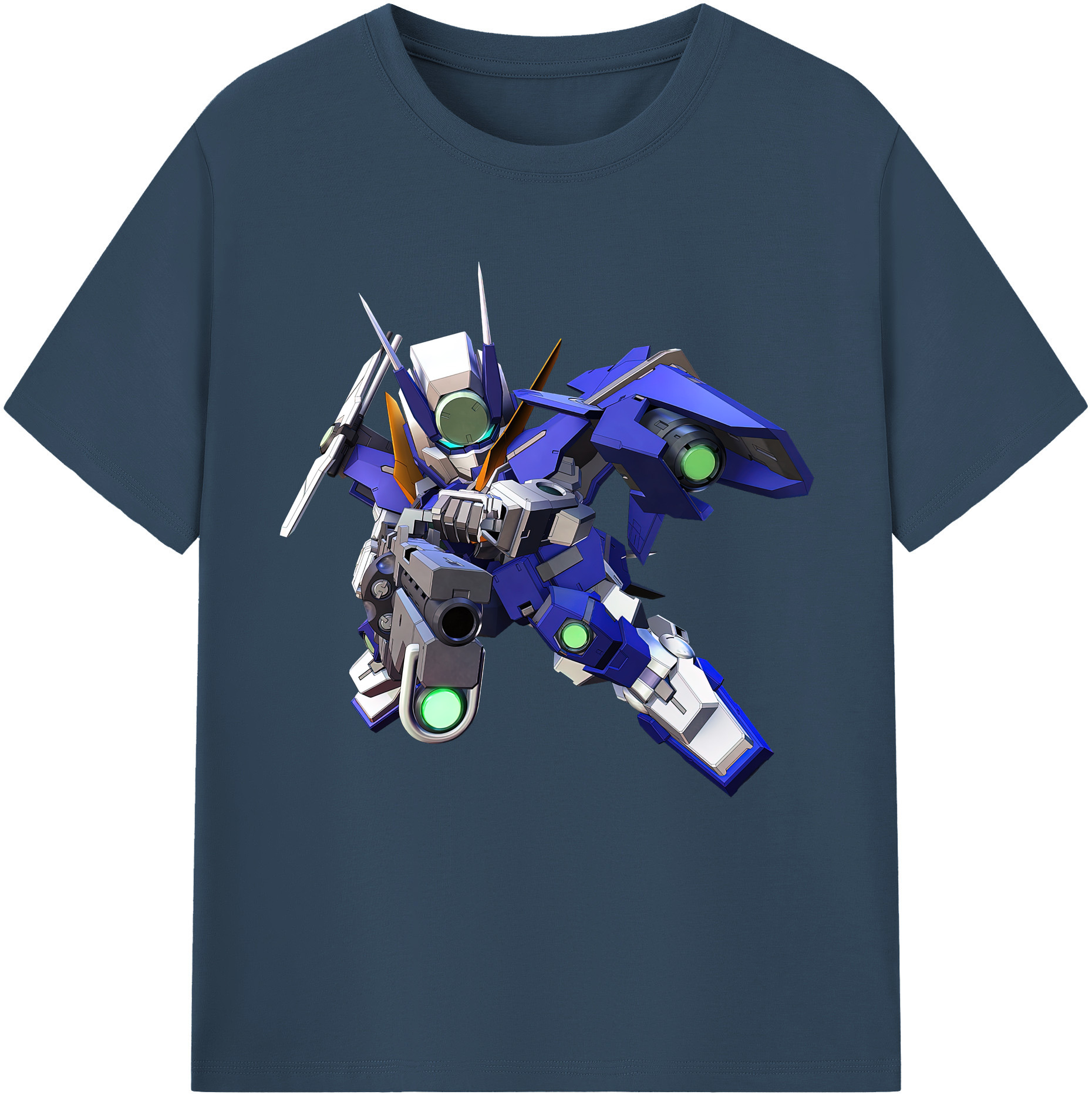 （画像用） 機動戦士ガンダム Mobile Suit Gundam 綿100％半袖Tシャツ（フロントプリント）