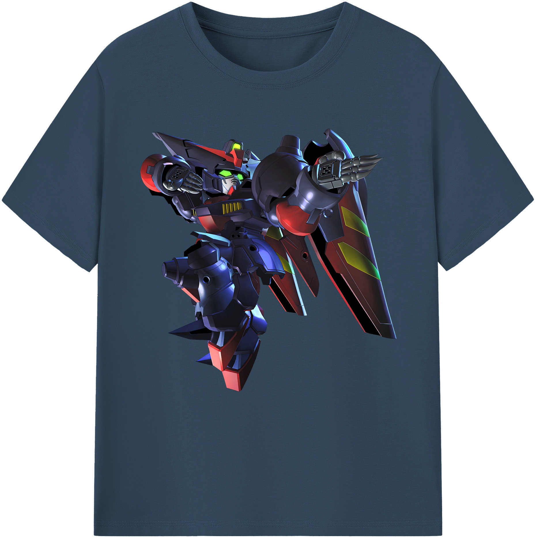 （画像用） 機動戦士ガンダム Mobile Suit Gundam 綿100％半袖Tシャツ（フロントプリント）