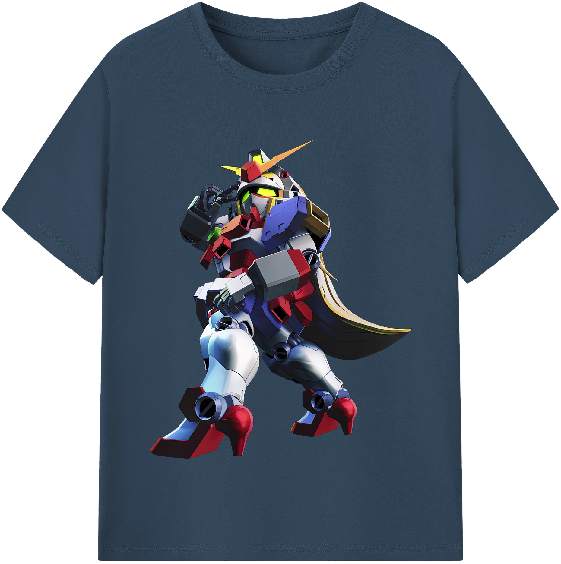 （画像用） 機動戦士ガンダム Mobile Suit Gundam 綿100％半袖Tシャツ（フロントプリント）